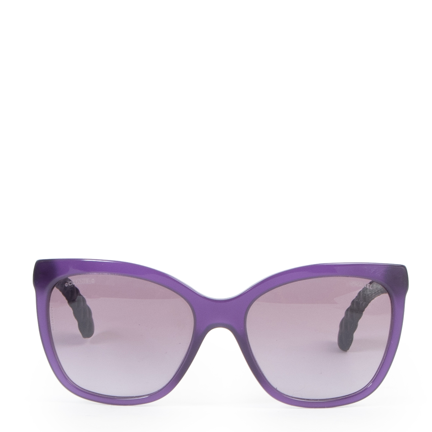 小物 CHANEL sunglasses Guaranteecard purple Chanel Purple Sunglasses ○ Labellov ○ Buy and Sell