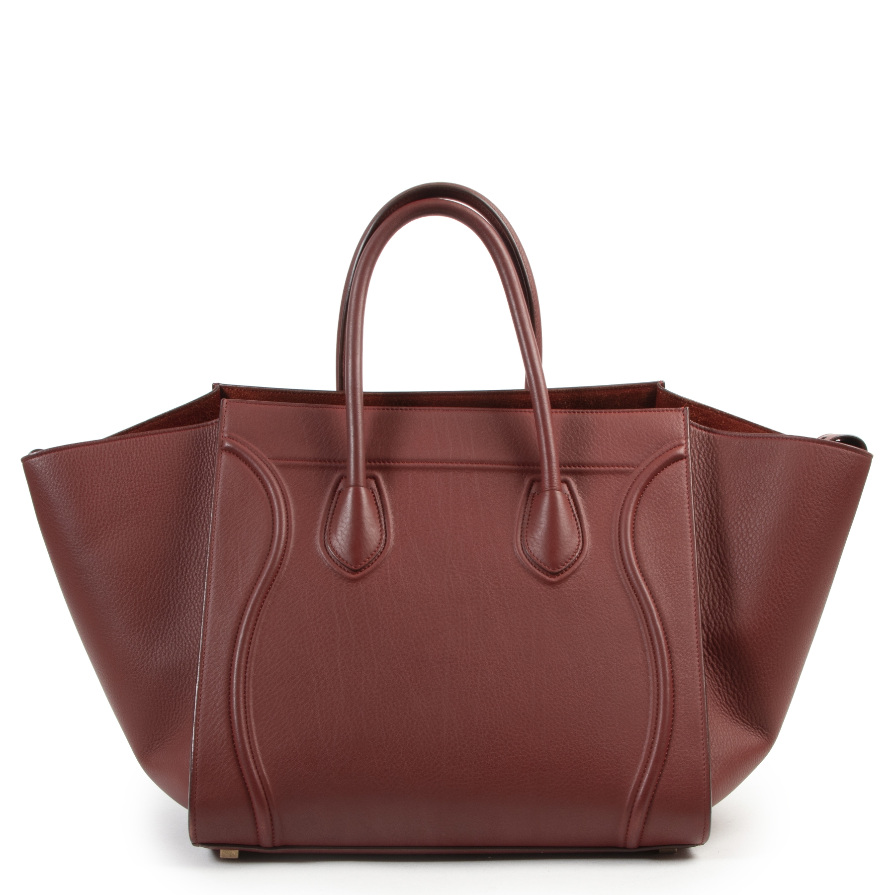 Celine Merlot Red Phantom Luggage Bag Labellov Buy and Sell