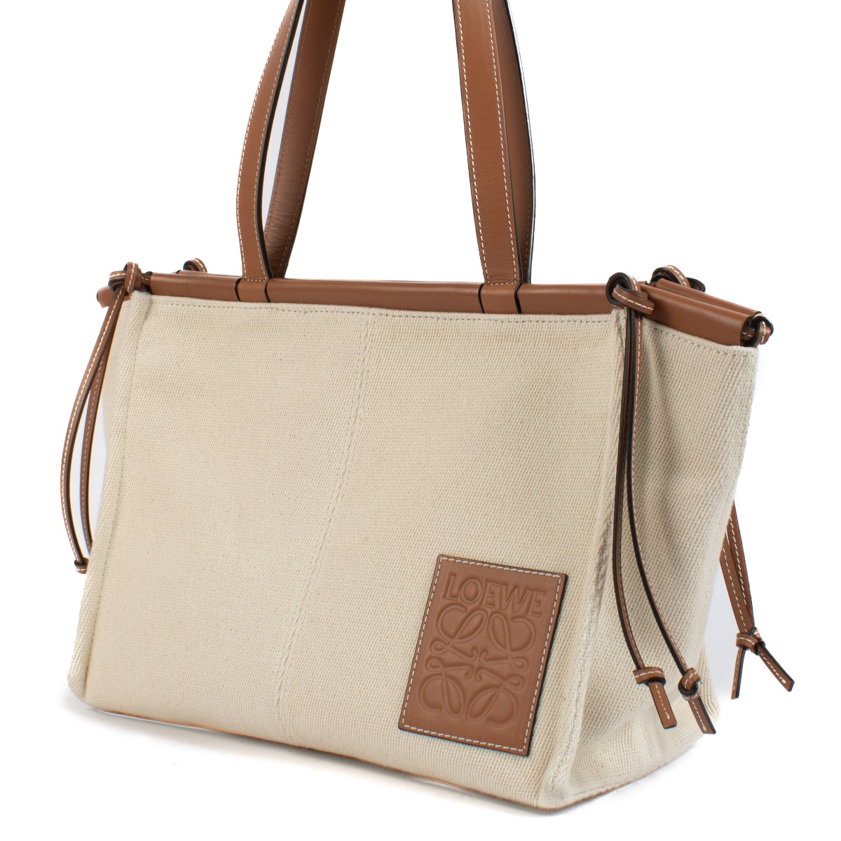 Loewe Cushion Canvas Tote Bag LOEWE Cushion Tote Bag