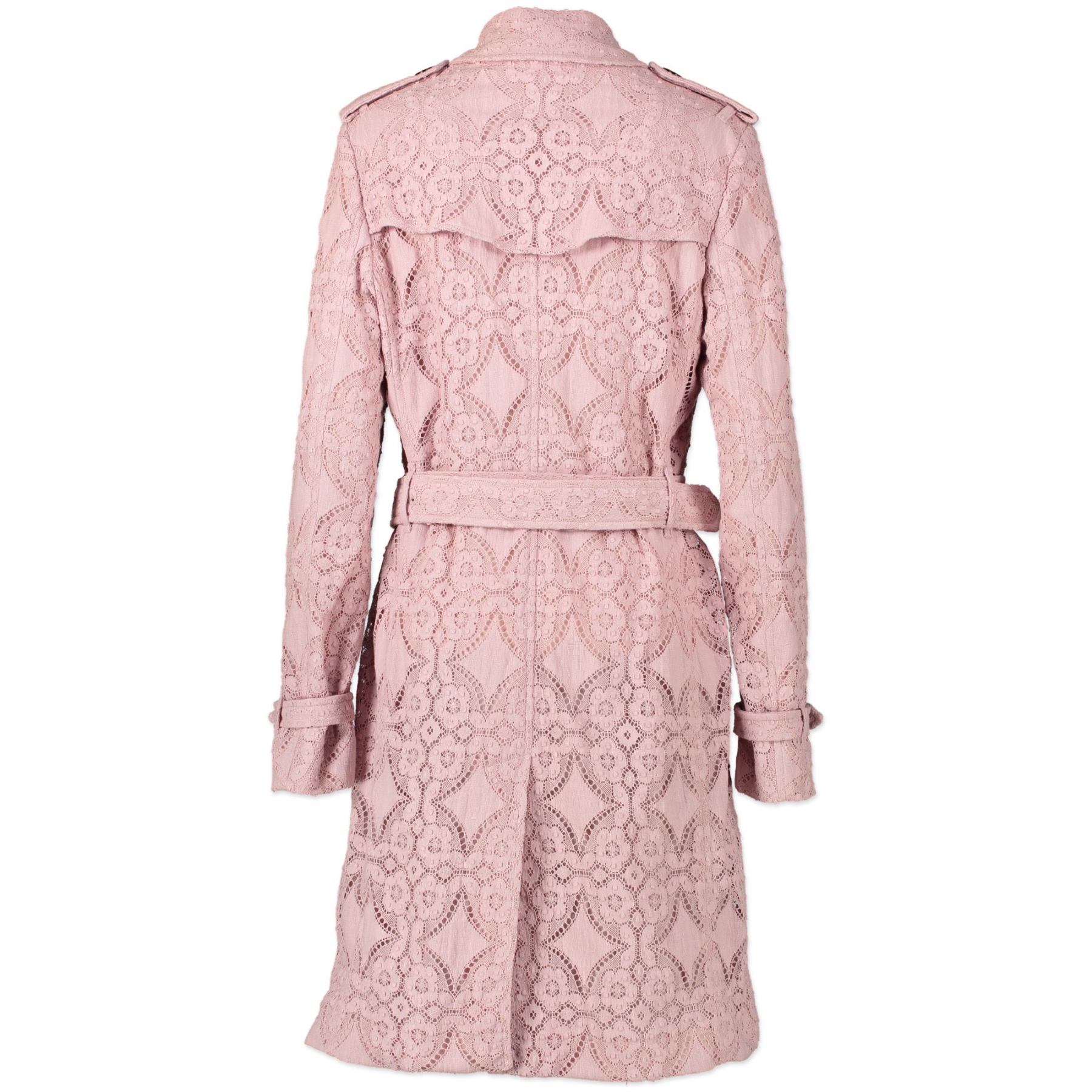 Burberry lace trench coat hotsell