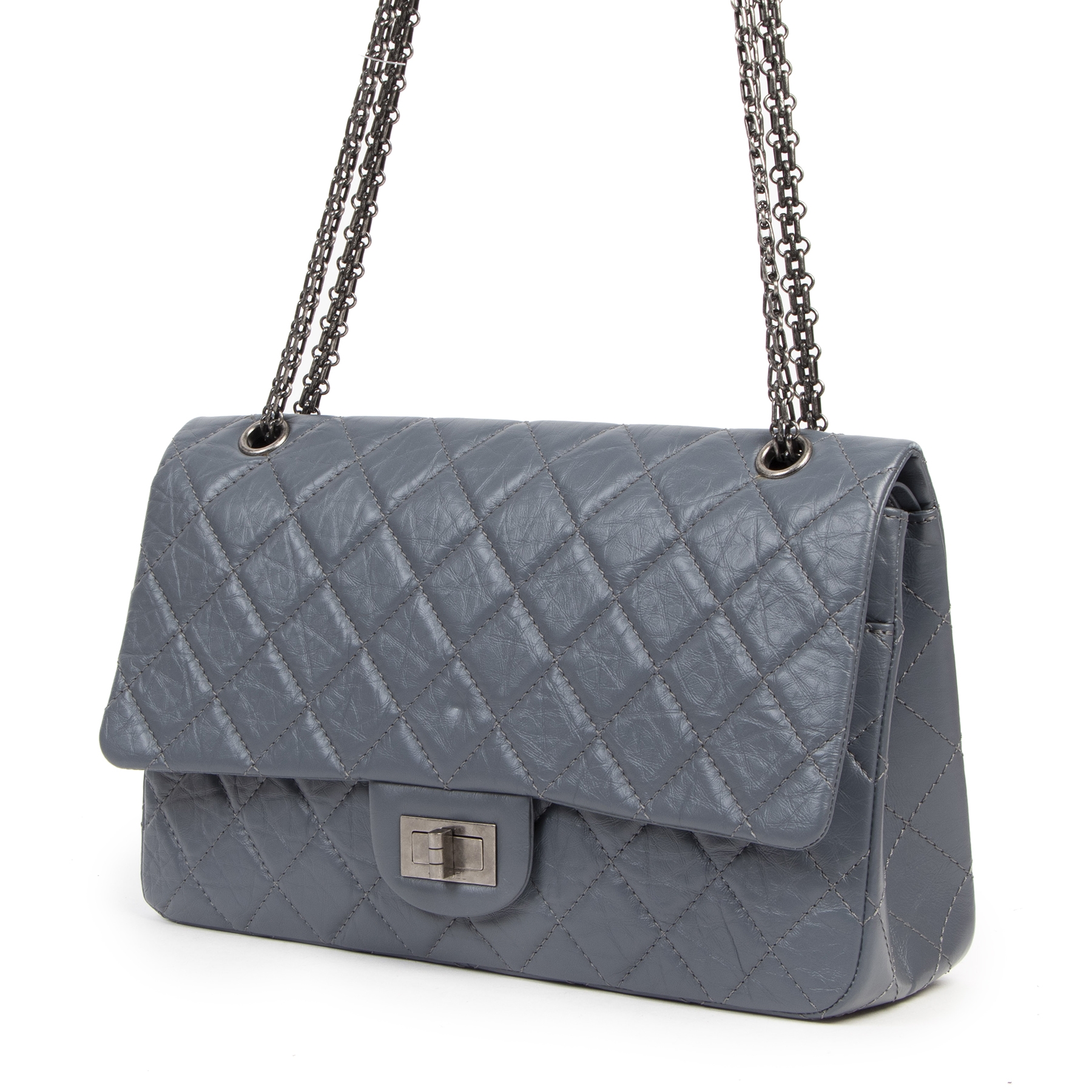 Chanel 2024 reissue grey