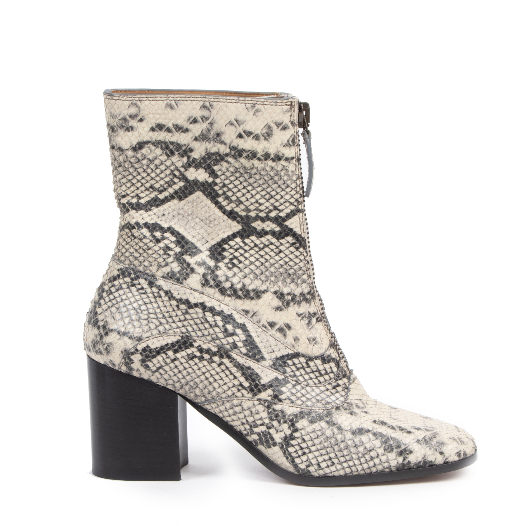 Chloe snake print boots clearance