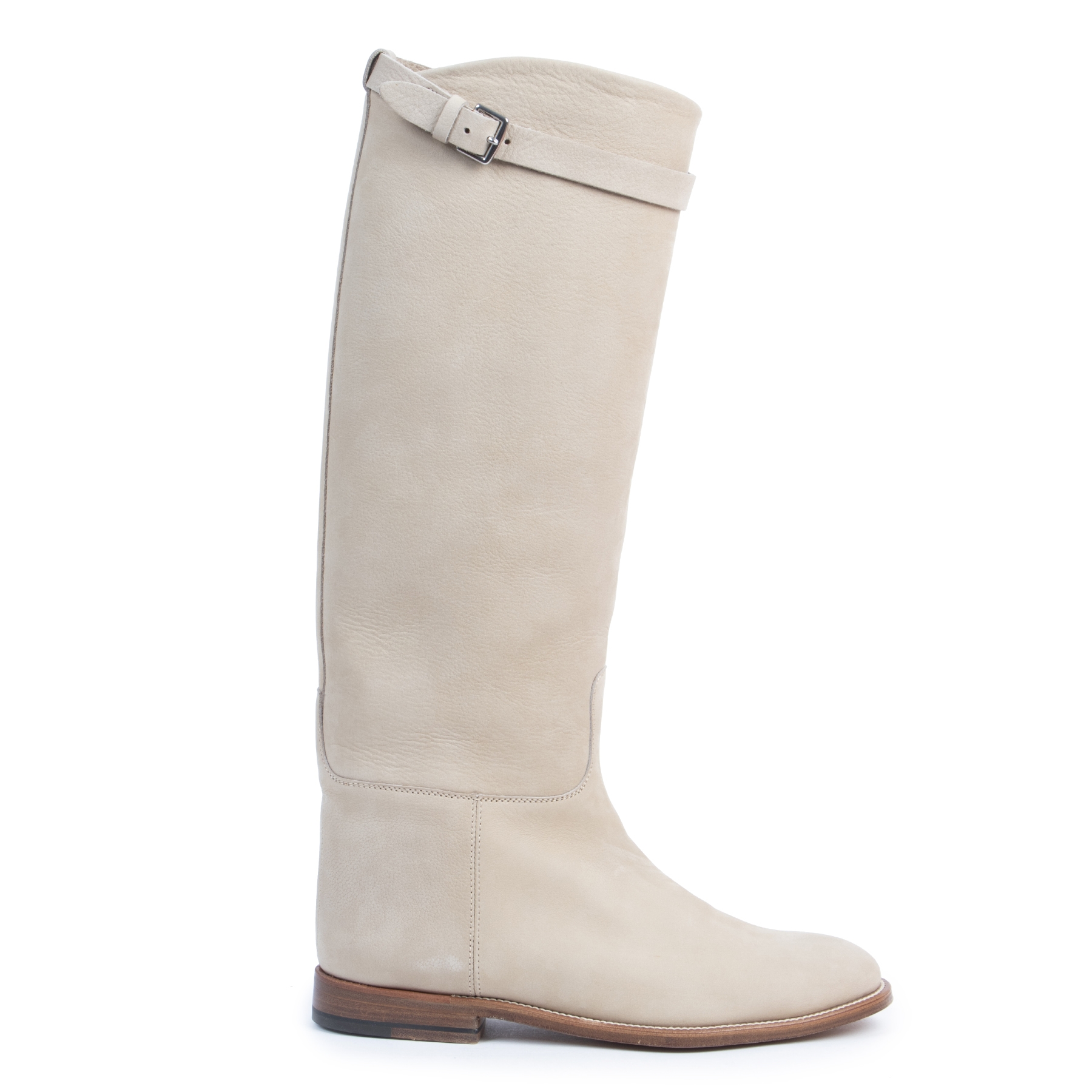 Hermes white on sale boots