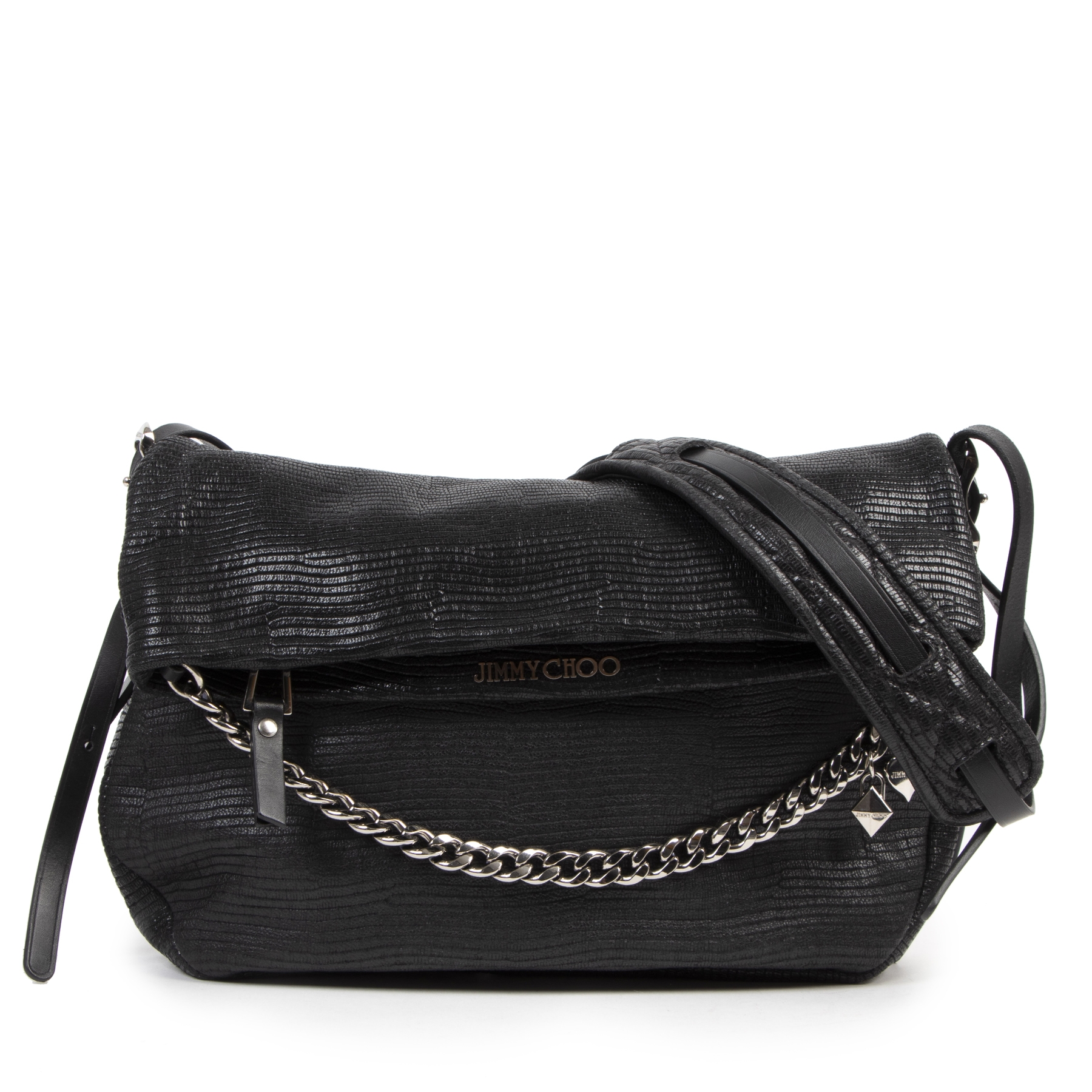 Jimmy choo biker chain bag online
