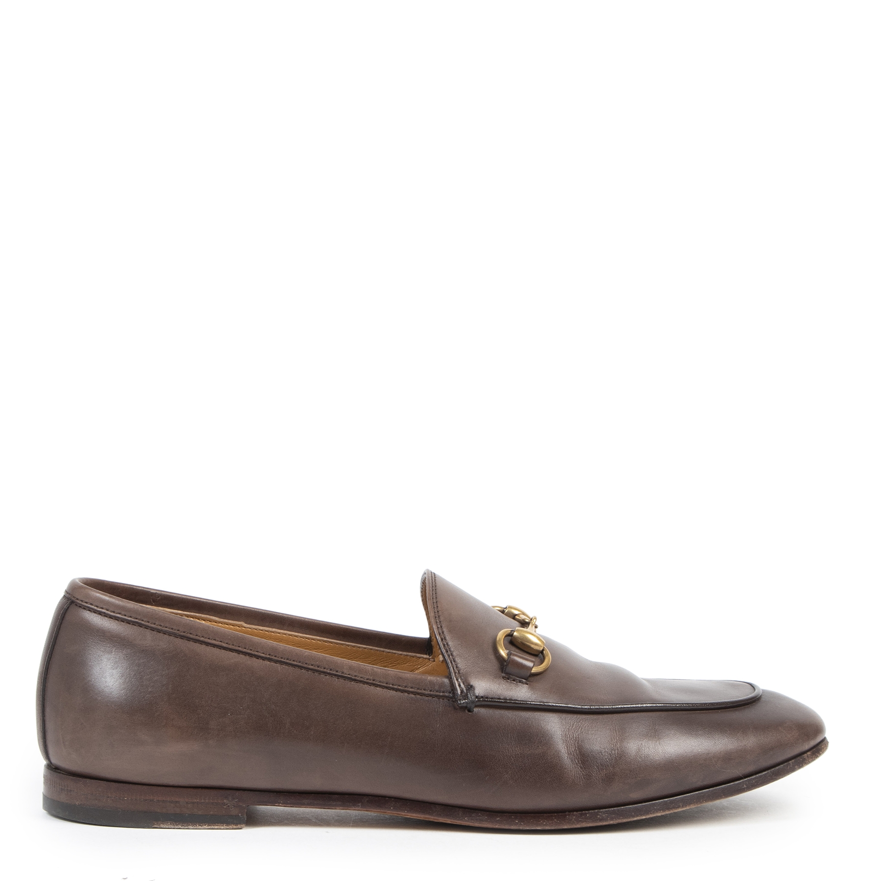 Gucci loafers women brown hotsell