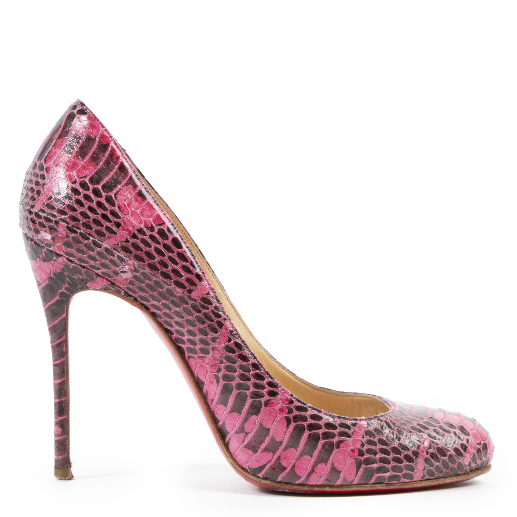 Louboutin python femme new arrivals