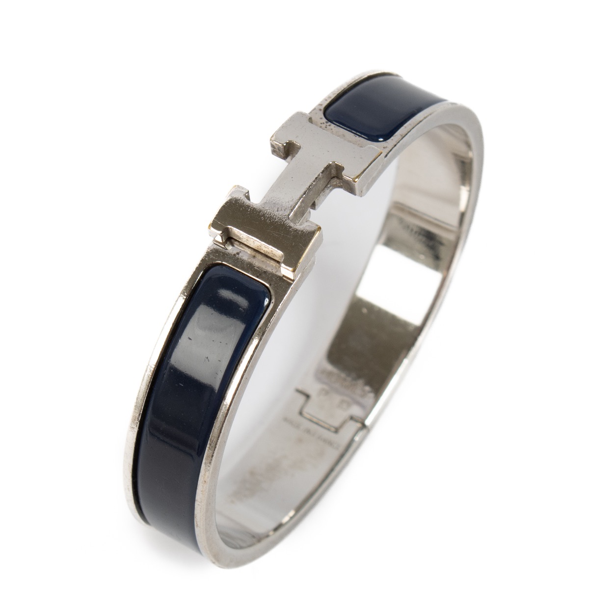 Hermès Ultramarine Clic H Bracelet ○ Labellov ○ Buy and