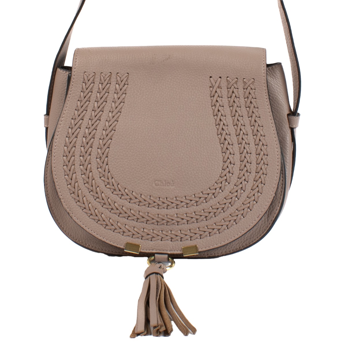 【関税&送料込】Chloe Biscuit Leather Small Mate Crossbody B Chloé Biscuit Leather Small Mate Crossbody Bag | italist