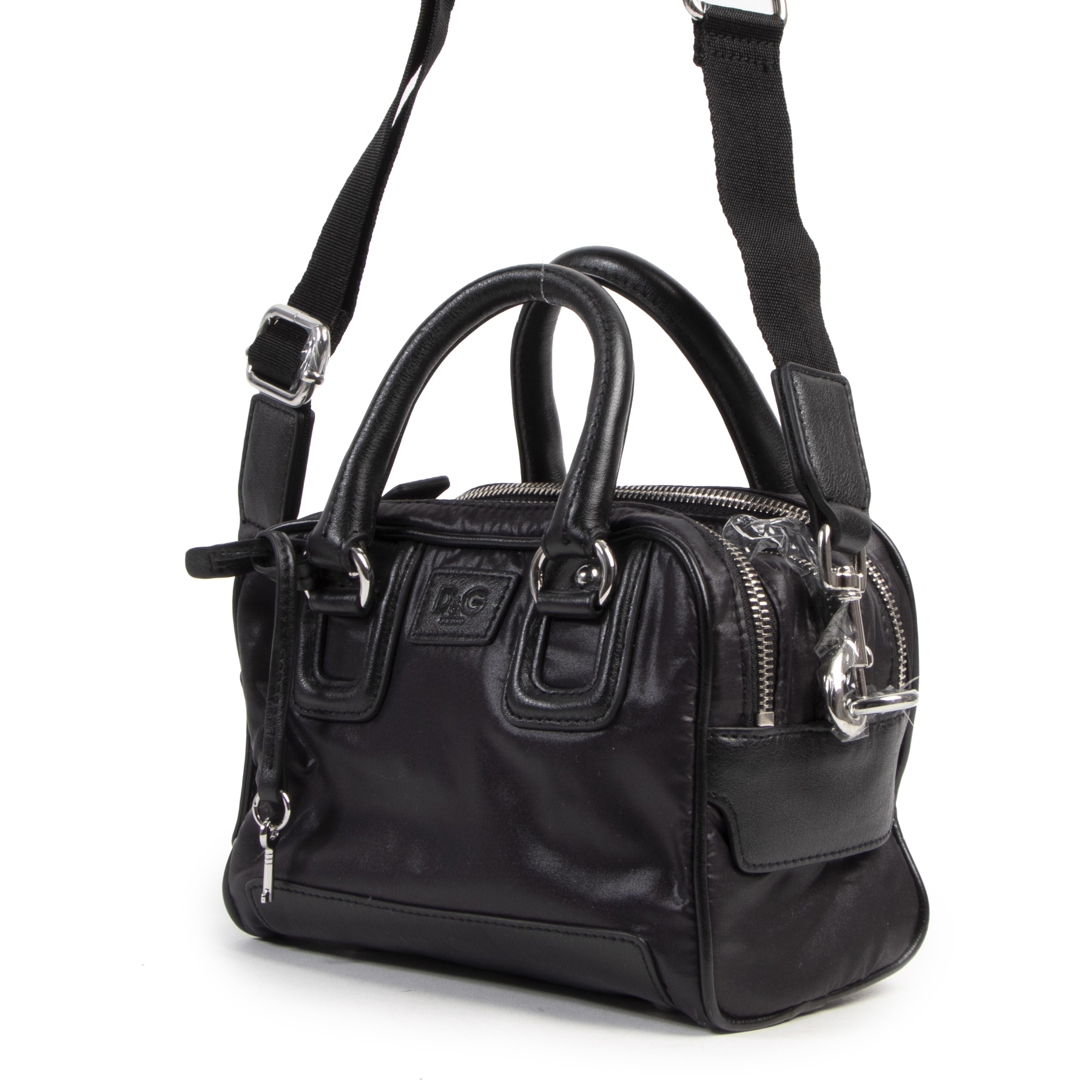 【関税&送料込】Dolce & Gabbana Mini Leather Bag Calfskin mini bag in Black for Men | Dolce&Gabbana® US