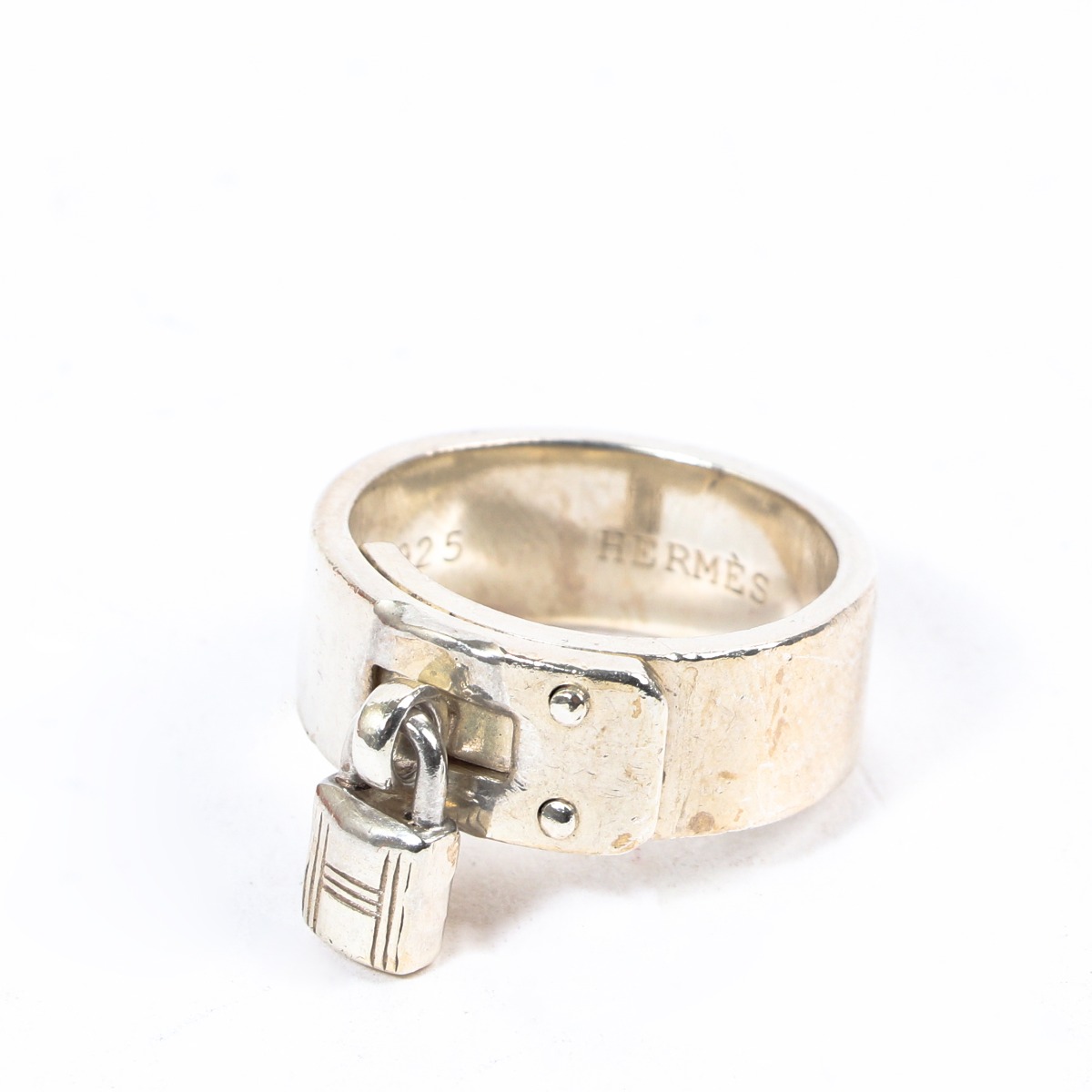 レア☆HERMES ☆エレガントなシルバー【Kelly Cadenas 】リング Kelly Cadenas ring | Hermès Mainland China