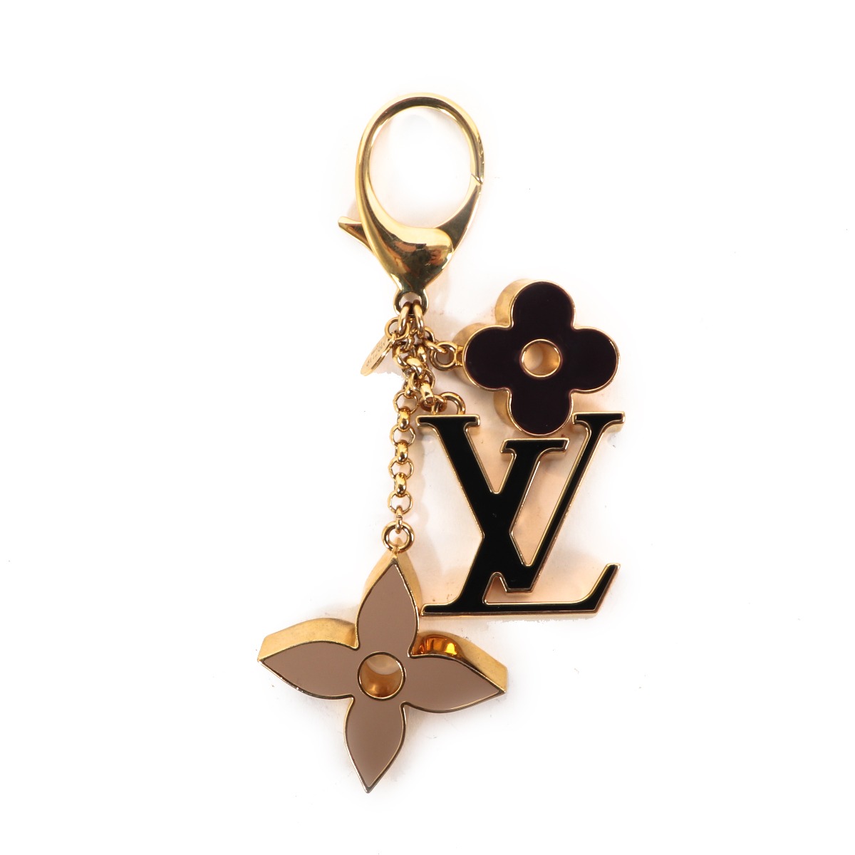 Key ring Louis Vuitton Gold in Not specified - 25256087