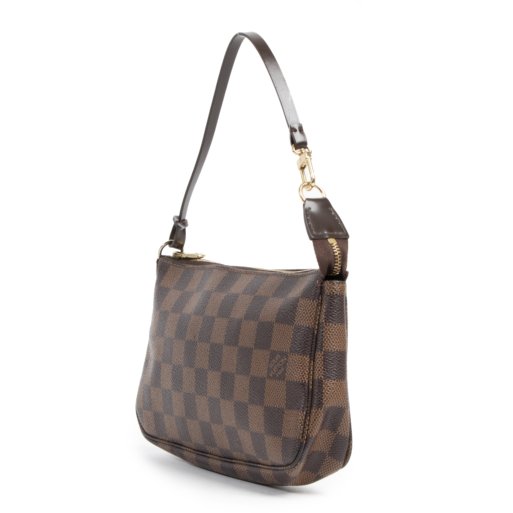 Louis Vuitton Pochette Damier Ebene Labellov Buy and Sell Authentic Luxury