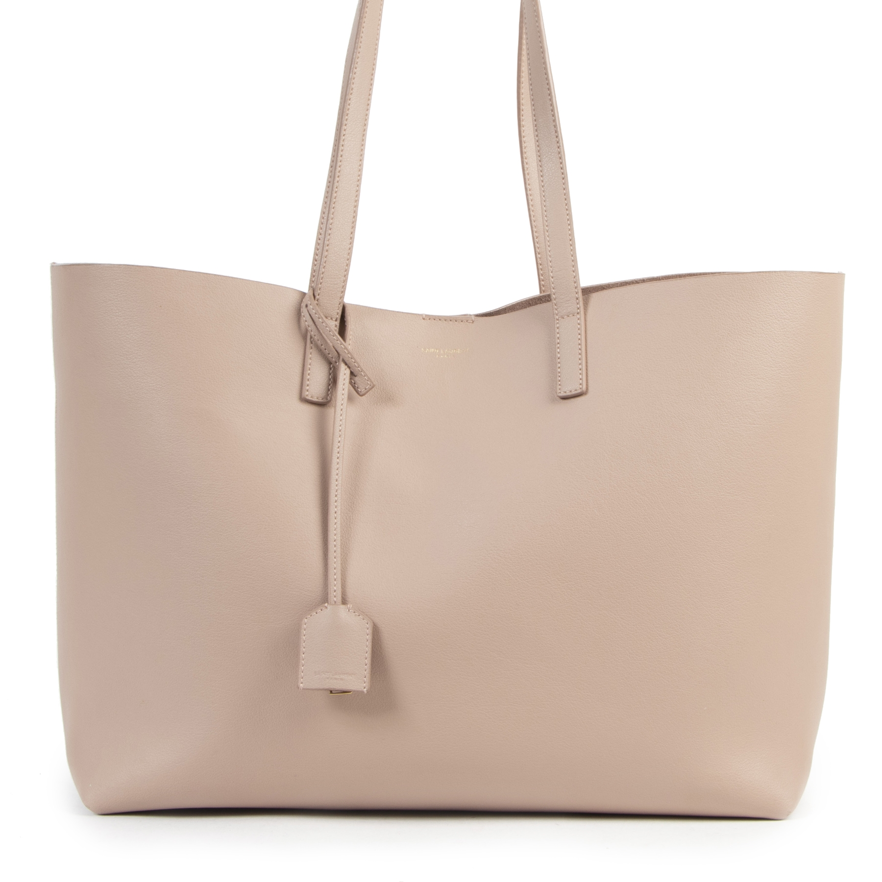 Saint Laurent Pink Tote Shopping Bag Labellov Buy and Sell Authentic Luxury