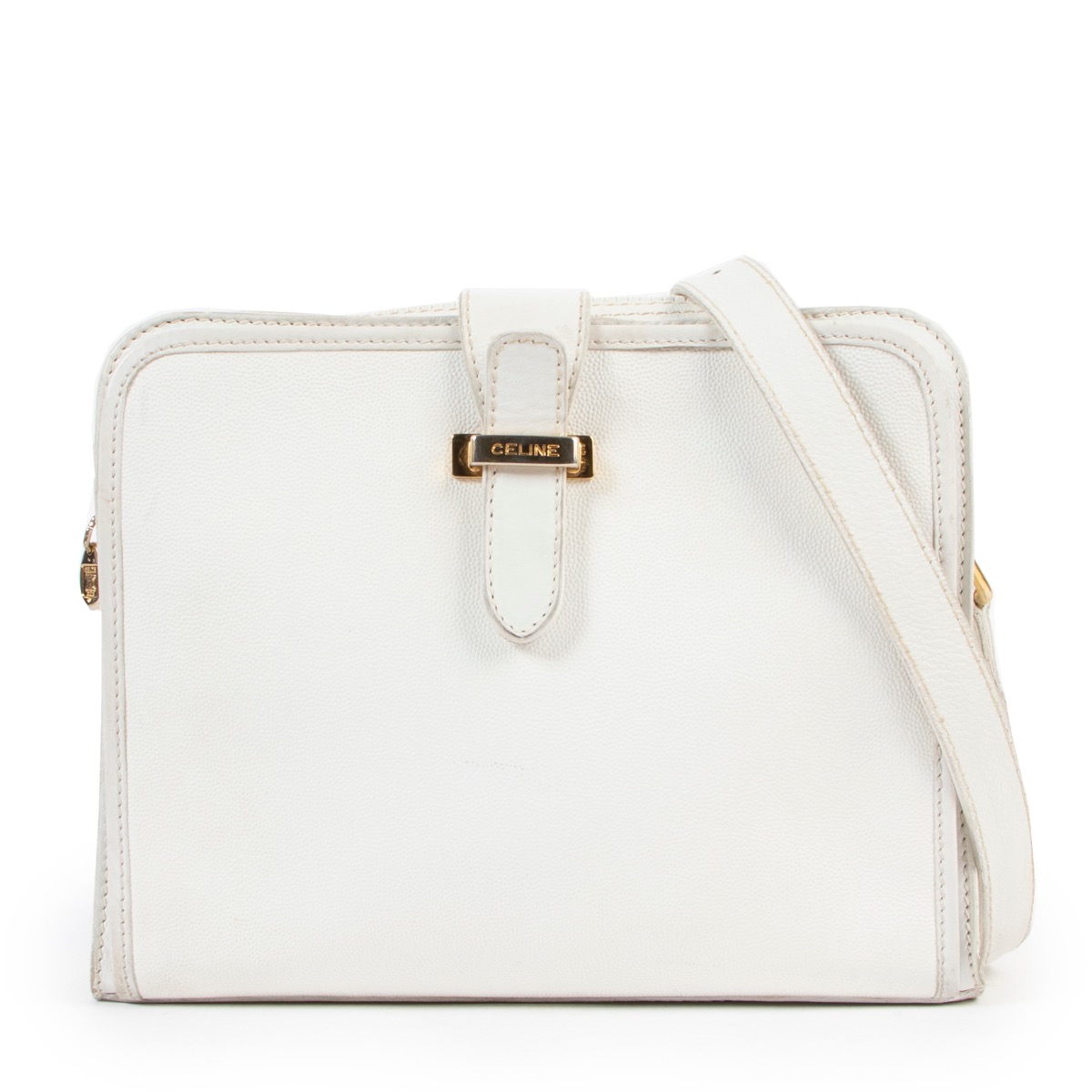 Celine white purse online