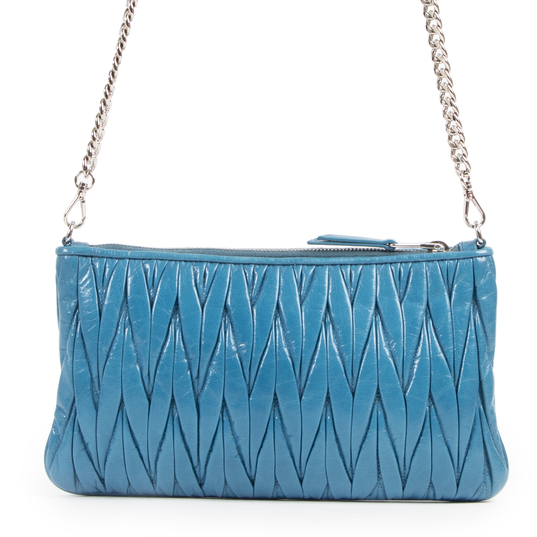miumiu ファーバッグ ブルー miumiu ファーバッグ ブルー