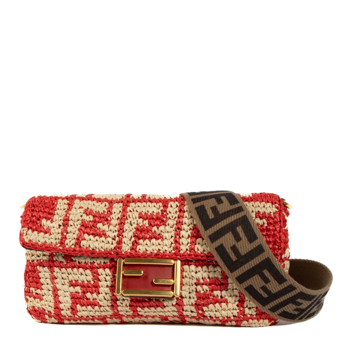 【関税込み】 ☆FENDI☆ BAGUETTE RAFFIA ショルダーバッグ 188_fendi_red_baguette-3.jpg