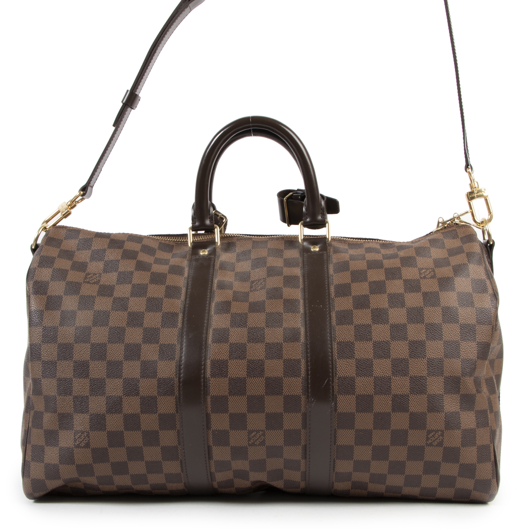 Louis vuitton sales keepall damier ebene