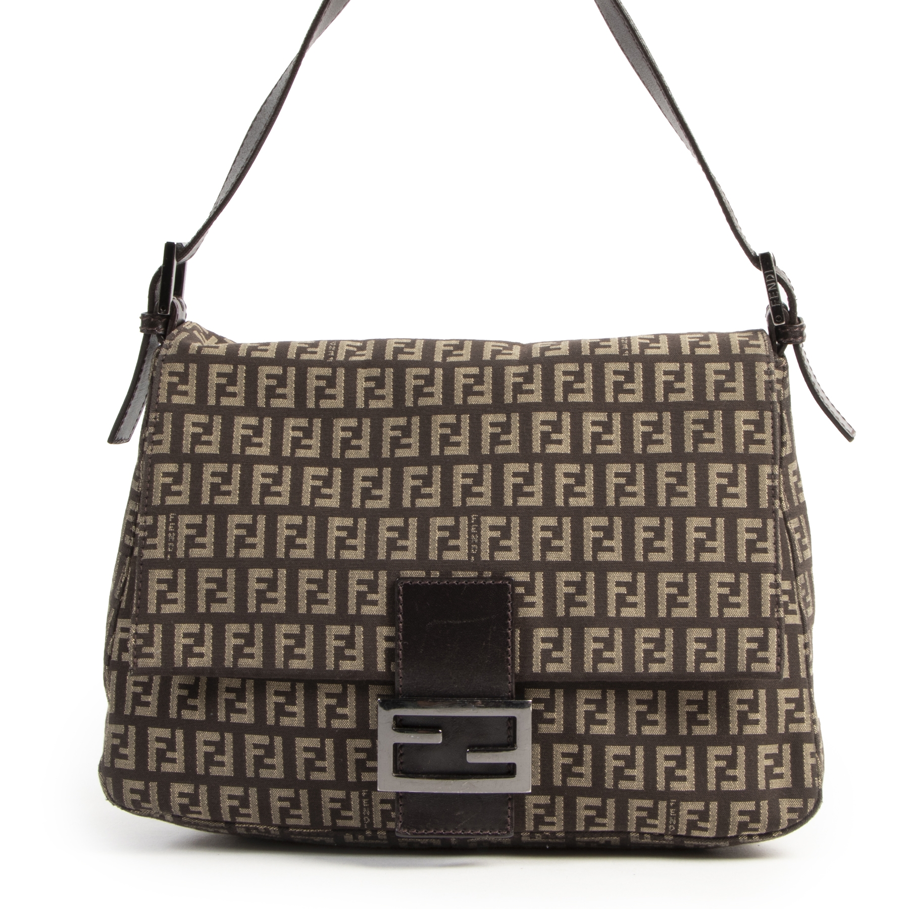 Fendi Zucca Baguette Bag ○ Labellov ○ Buy and Sell Authentic Luxury