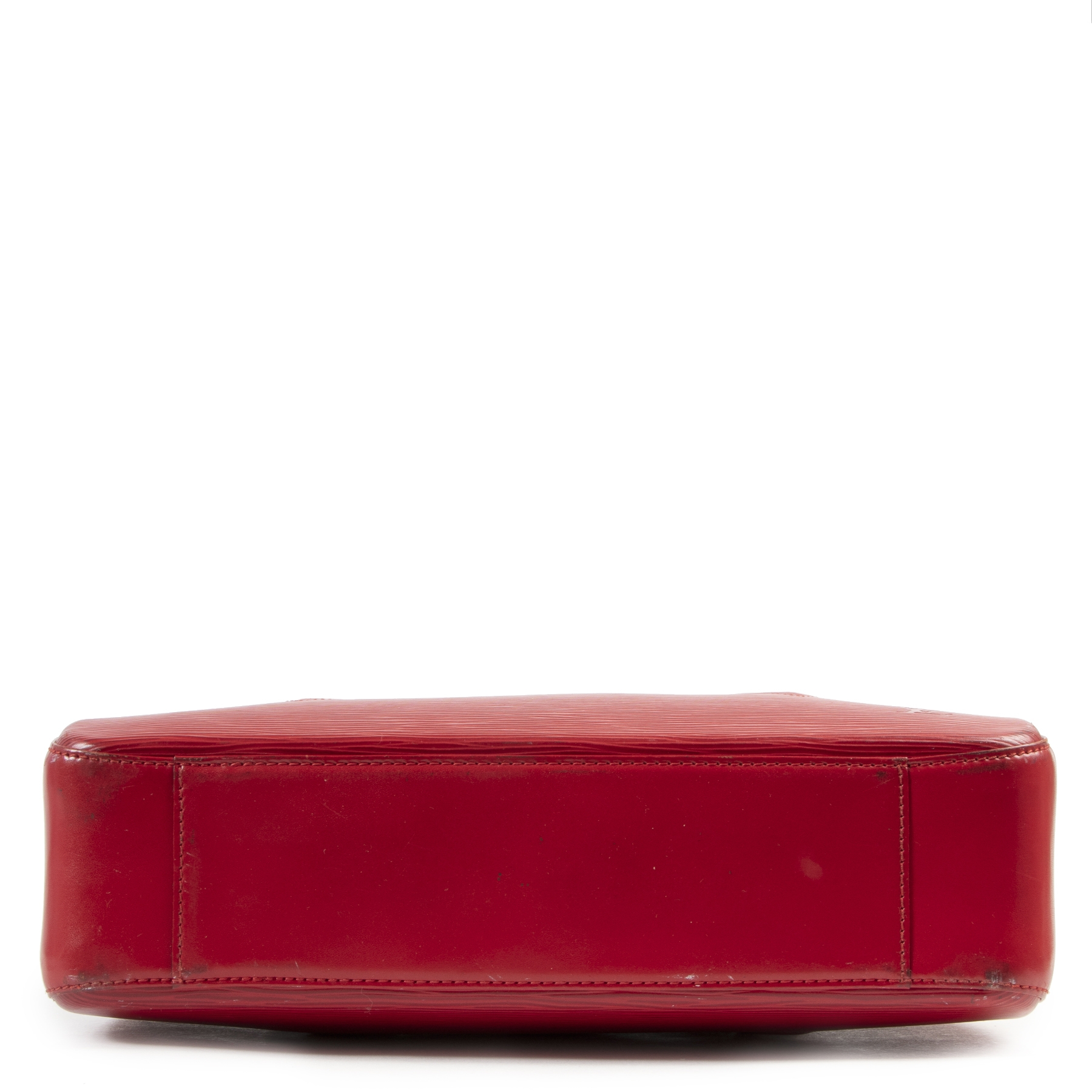いいネット通販 - 全国送料無料でお届けします Louis Bag Shoulder Voltaire Leather Epi Red Vuitton バッグ