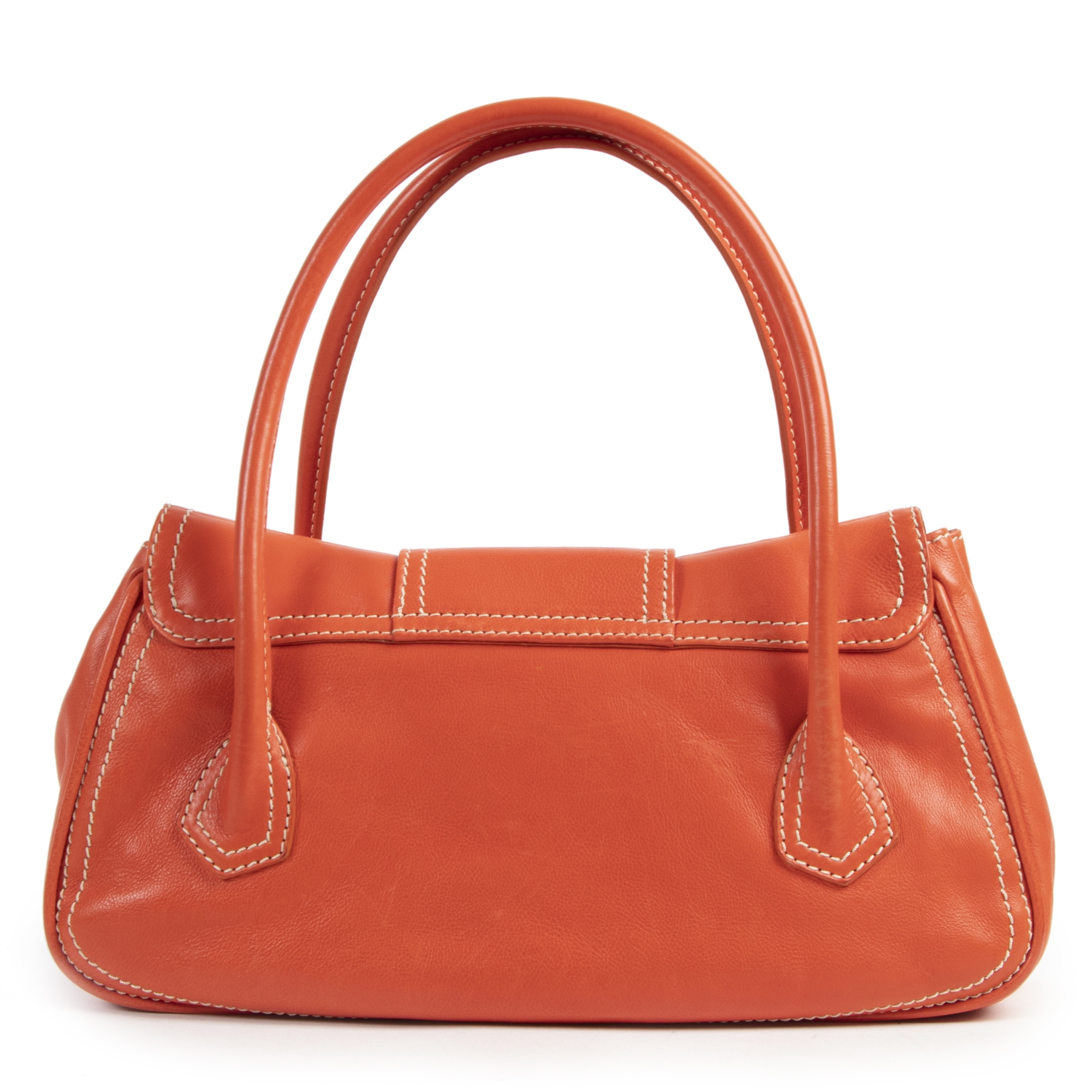 1922_celine_orange_shoulder_ba