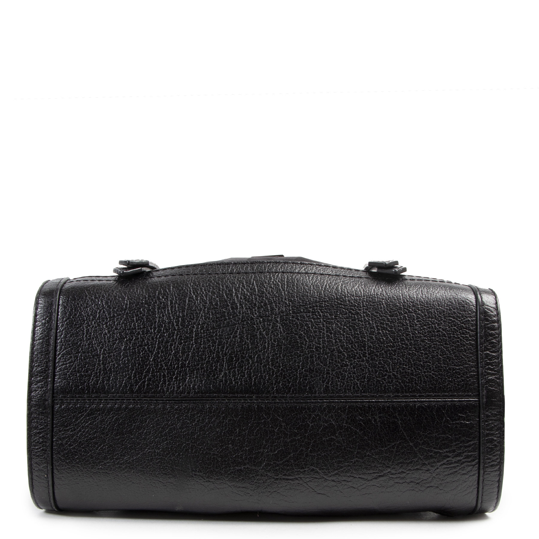Burberry Black Striped Nylon Bag ○ Labellov ○ Buy and Sell