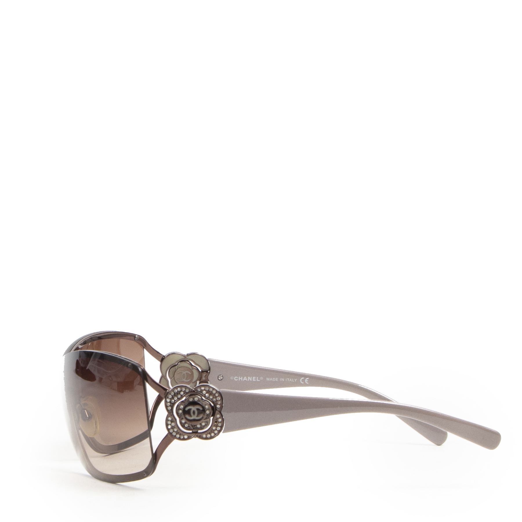Chanel Silver Camellia Iridescent Sunglasses – Luxmary Handbags