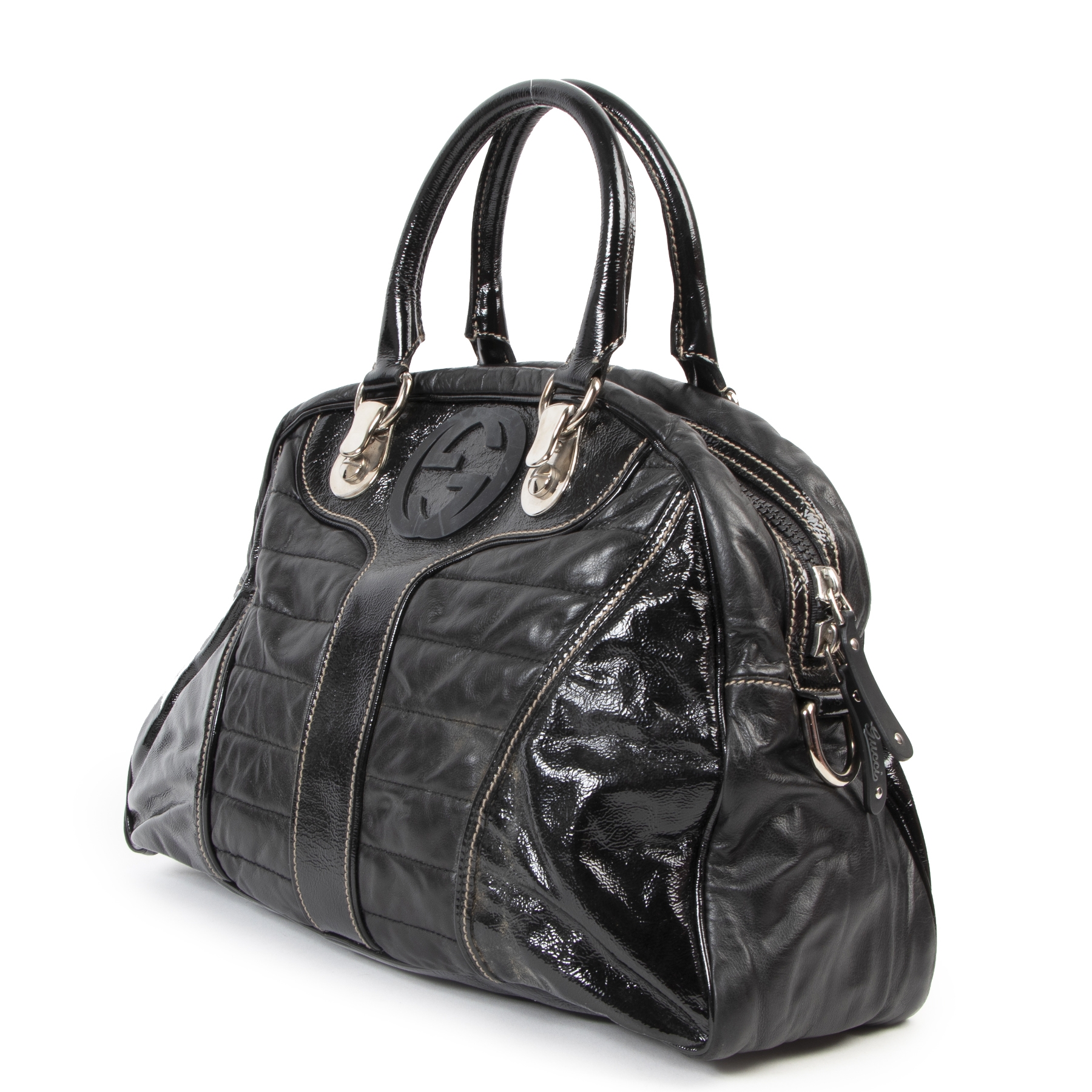 Gucci bowling online bag black
