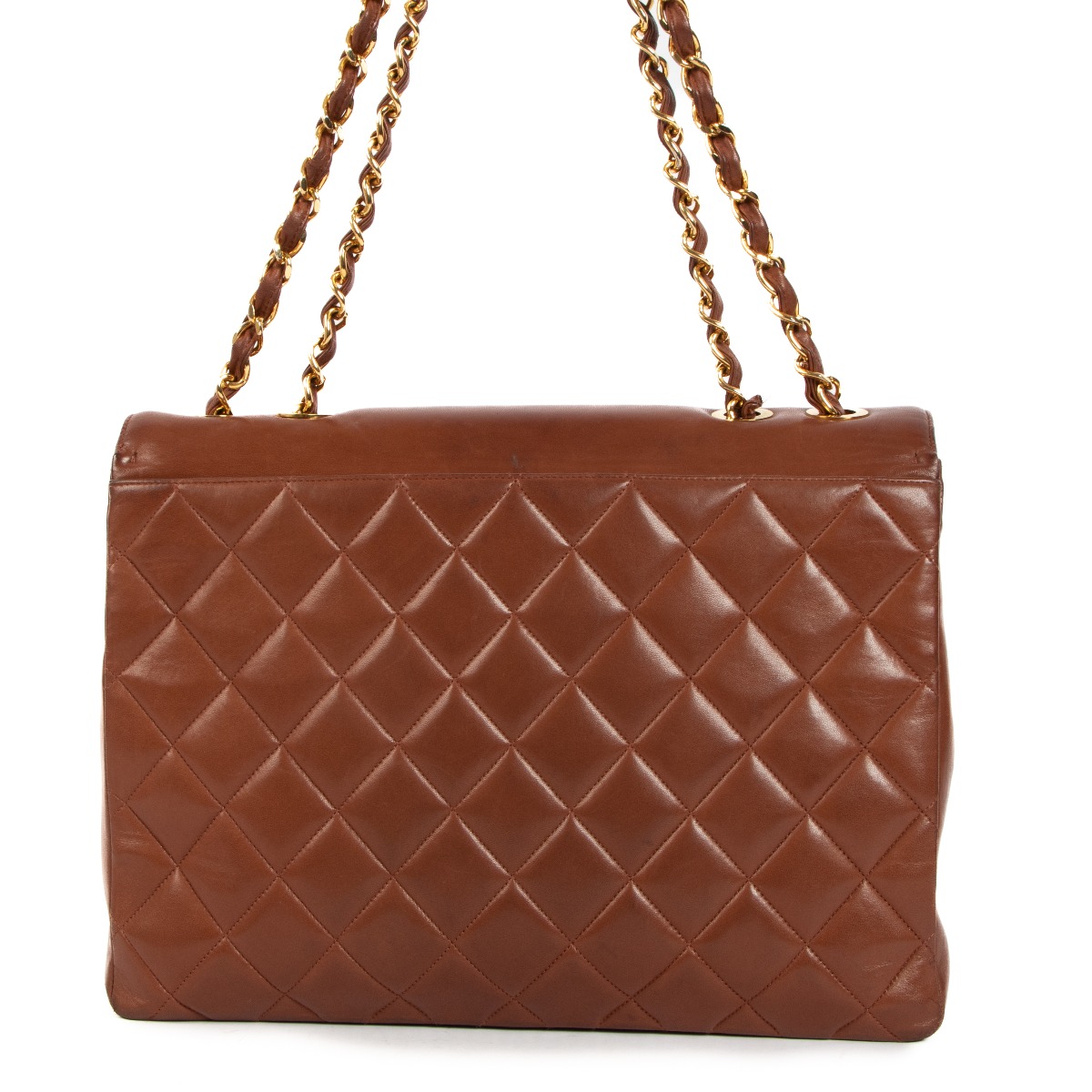 1945_chanel_brown_leather_shou