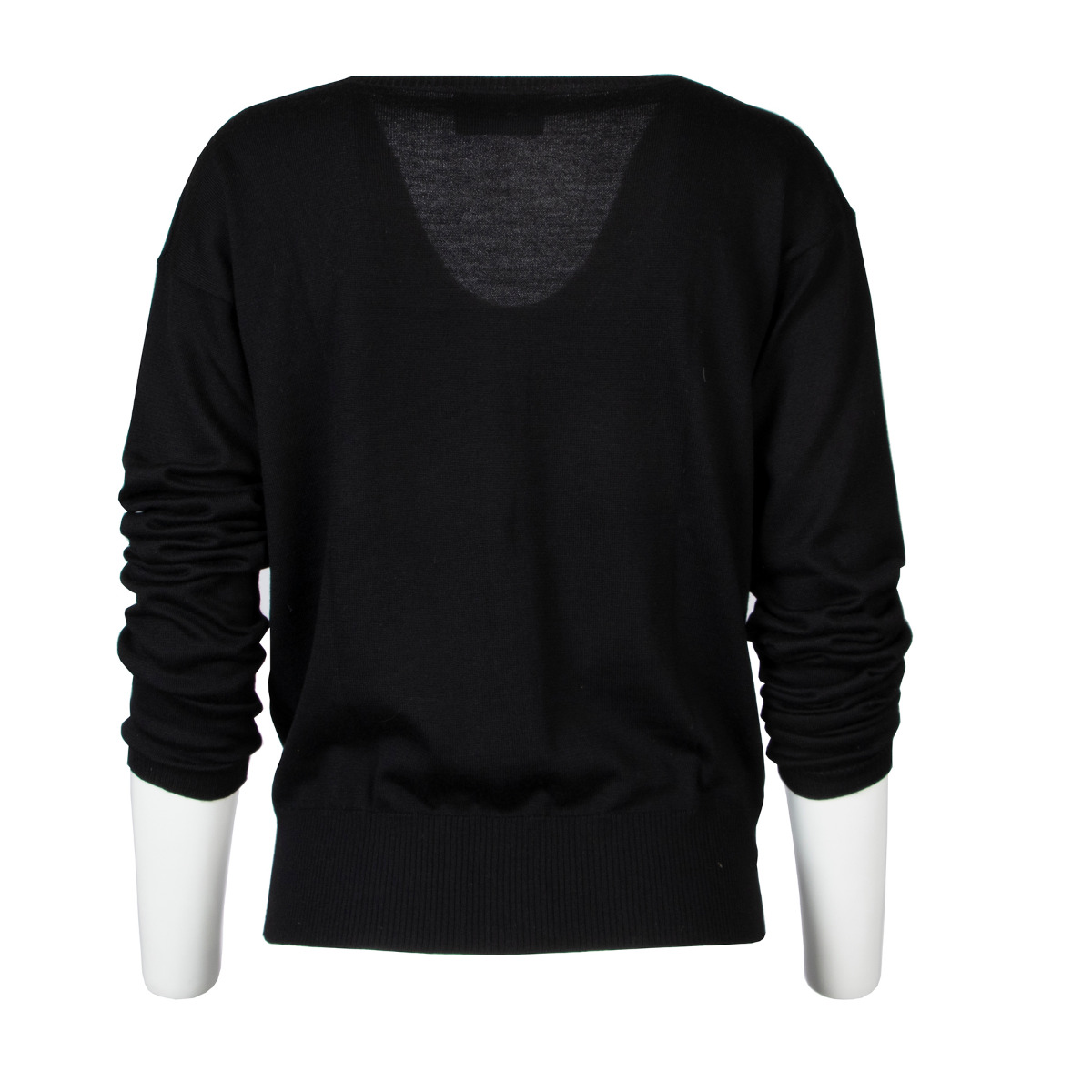 Prada Black Wool Cardigan - Size IT42 ○ Labellov ○ Buy and