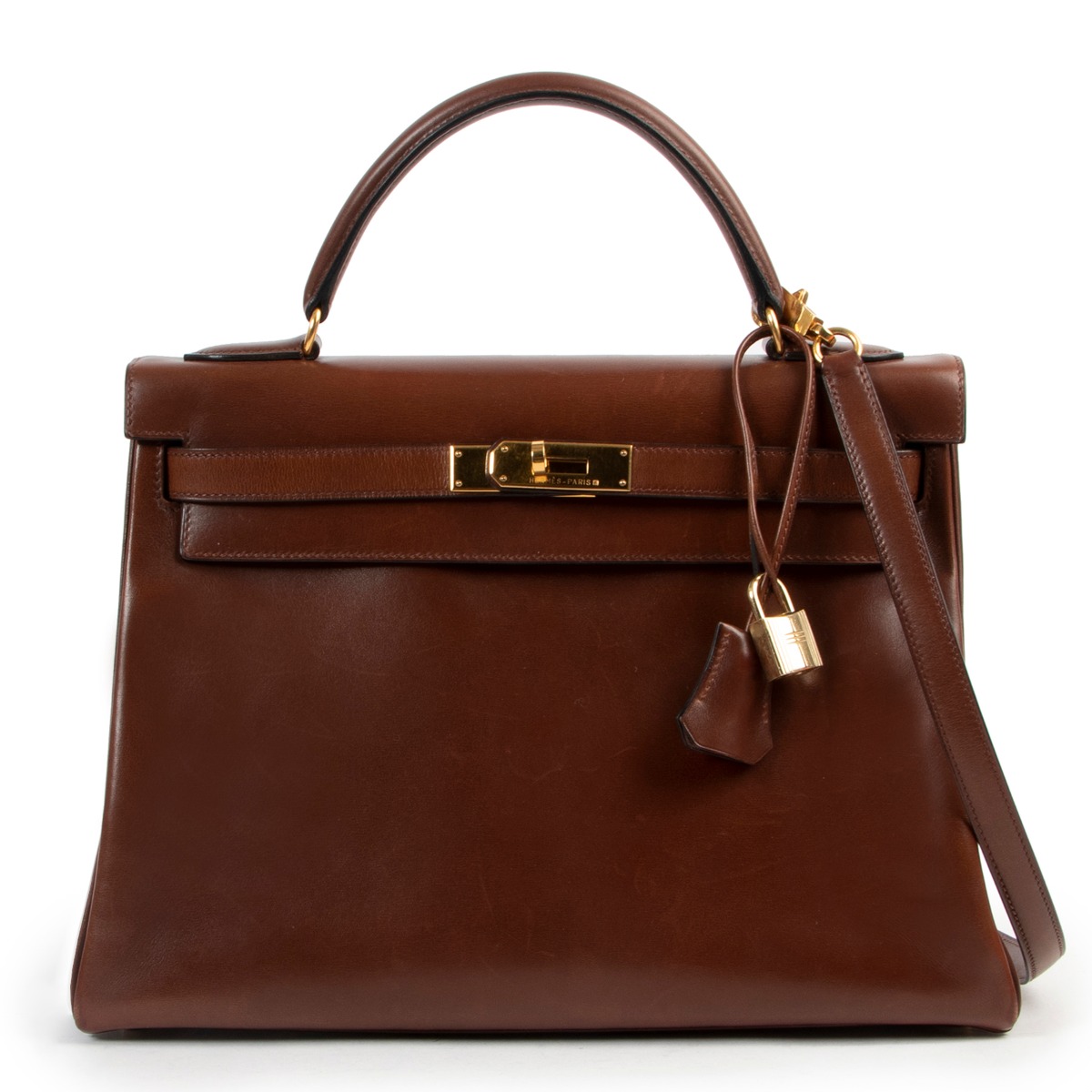 最終‼美品！HERMES バングルケリーカデナ ゴールドベージュ茶系 BOX付き 最終‼美品！HERMES バングルケリーカデナ ゴールドベージュ茶系