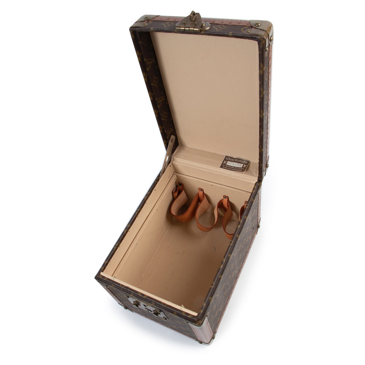 Louis Vuitton Vintage Monogram Travel Trunk Case ○ Labellov
