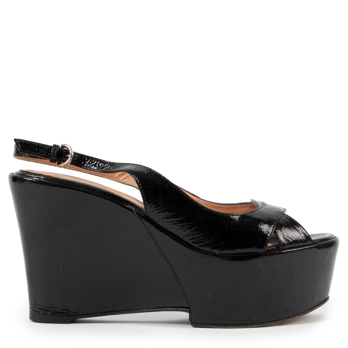 Sergio rossi wedge best sale shoes
