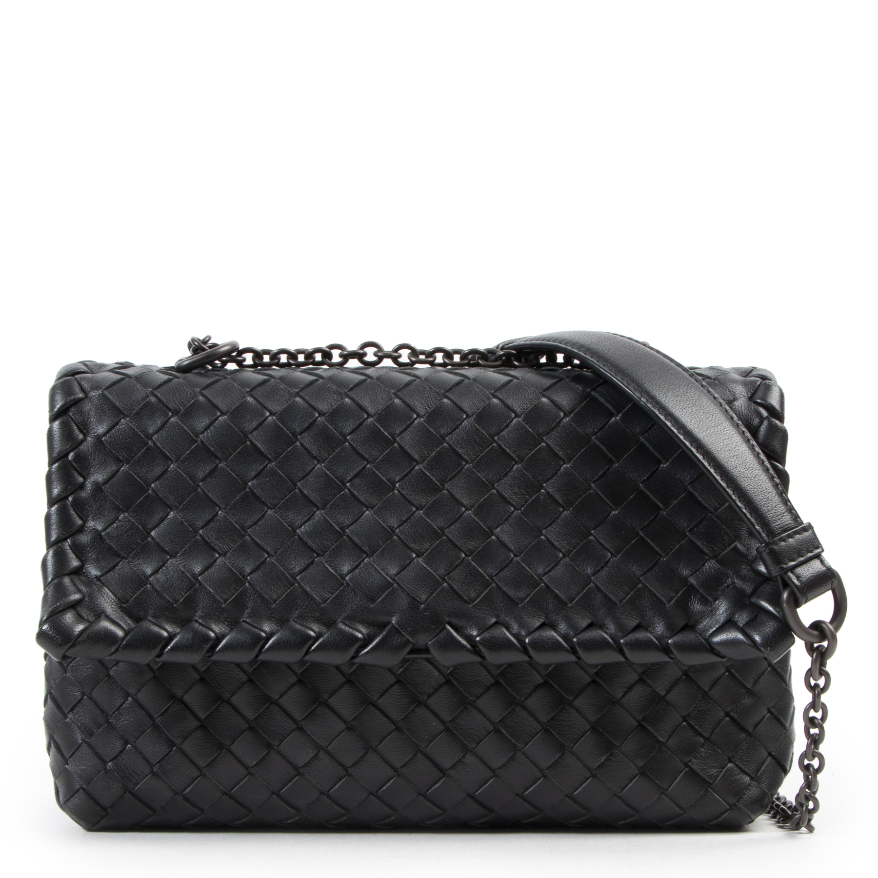 Bottega Veneta Dark Grey Olimpia Baby Bag Labellov Buy and