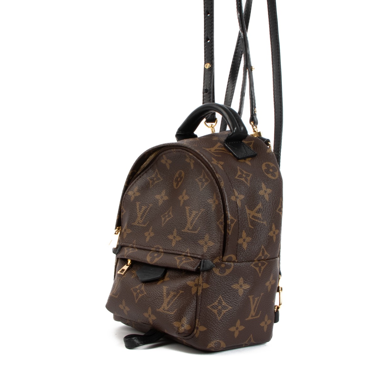 Louis Vuitton Palm Springs Mini Backpack Brown Canvas *New with Original  Receipt