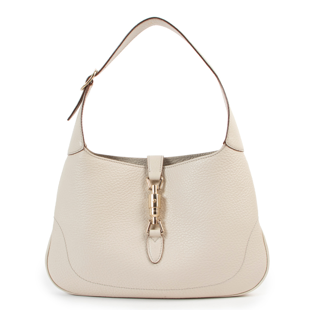 Gucci jackie shop bag white