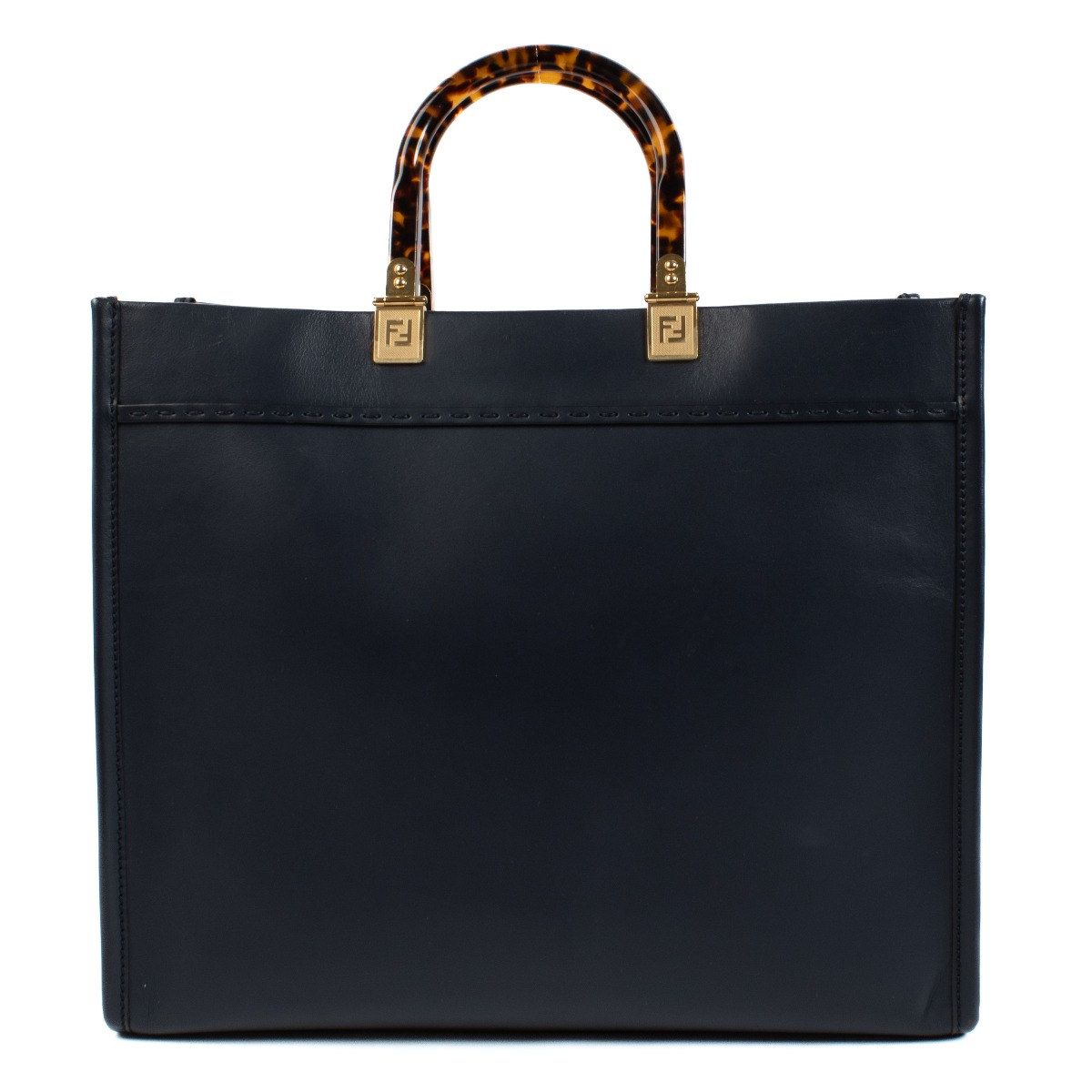 FENDI(フェンディ)/正規品/関税送料込み Sunshine shopper bag FENDI Sunshine Medium Brown Leather Shopper Bag New