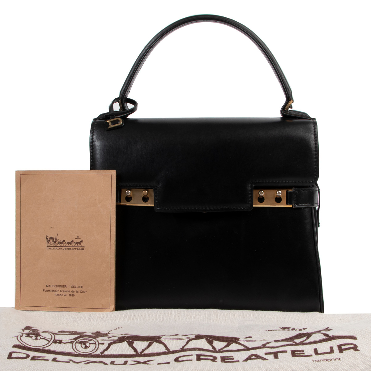 Delvaux Vintage Black Tempête PM ○ Labellov ○ Buy and Sell