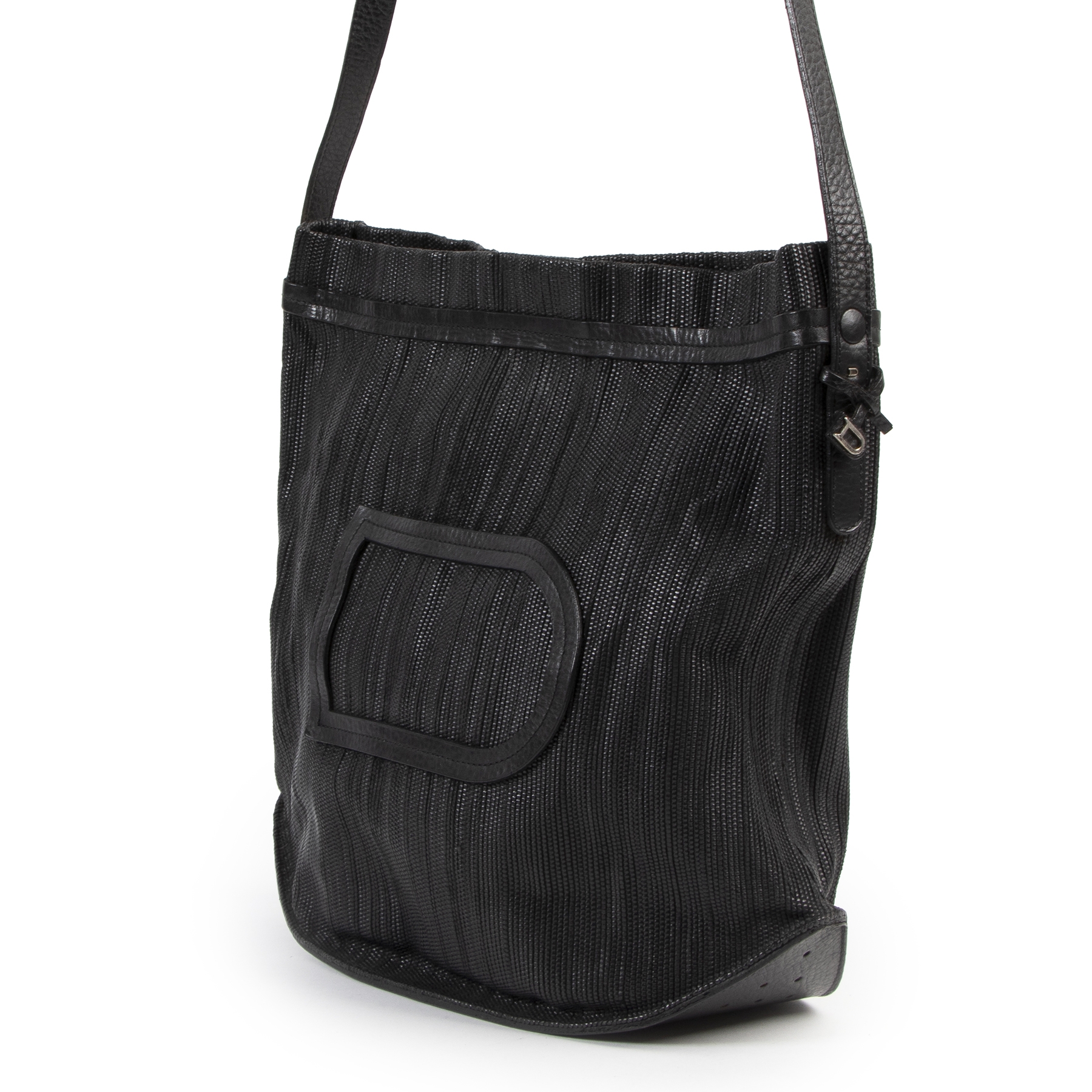 Delvaux Black Le Pin Shoulder Bag ○ Labellov ○ Buy and