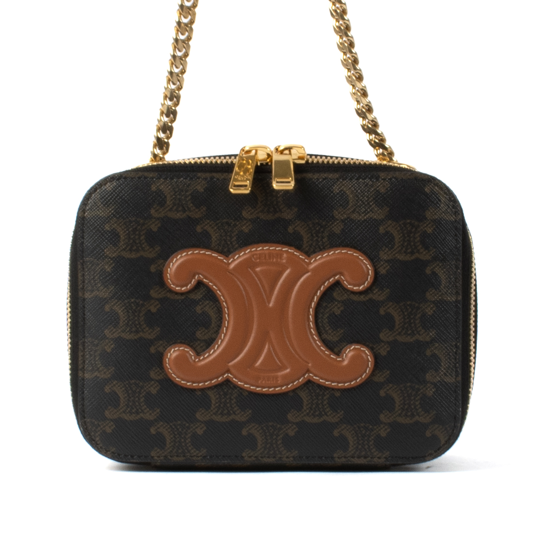 Celine Triomphe Or Classic Box Celine Classique Triomphe Flap Bag