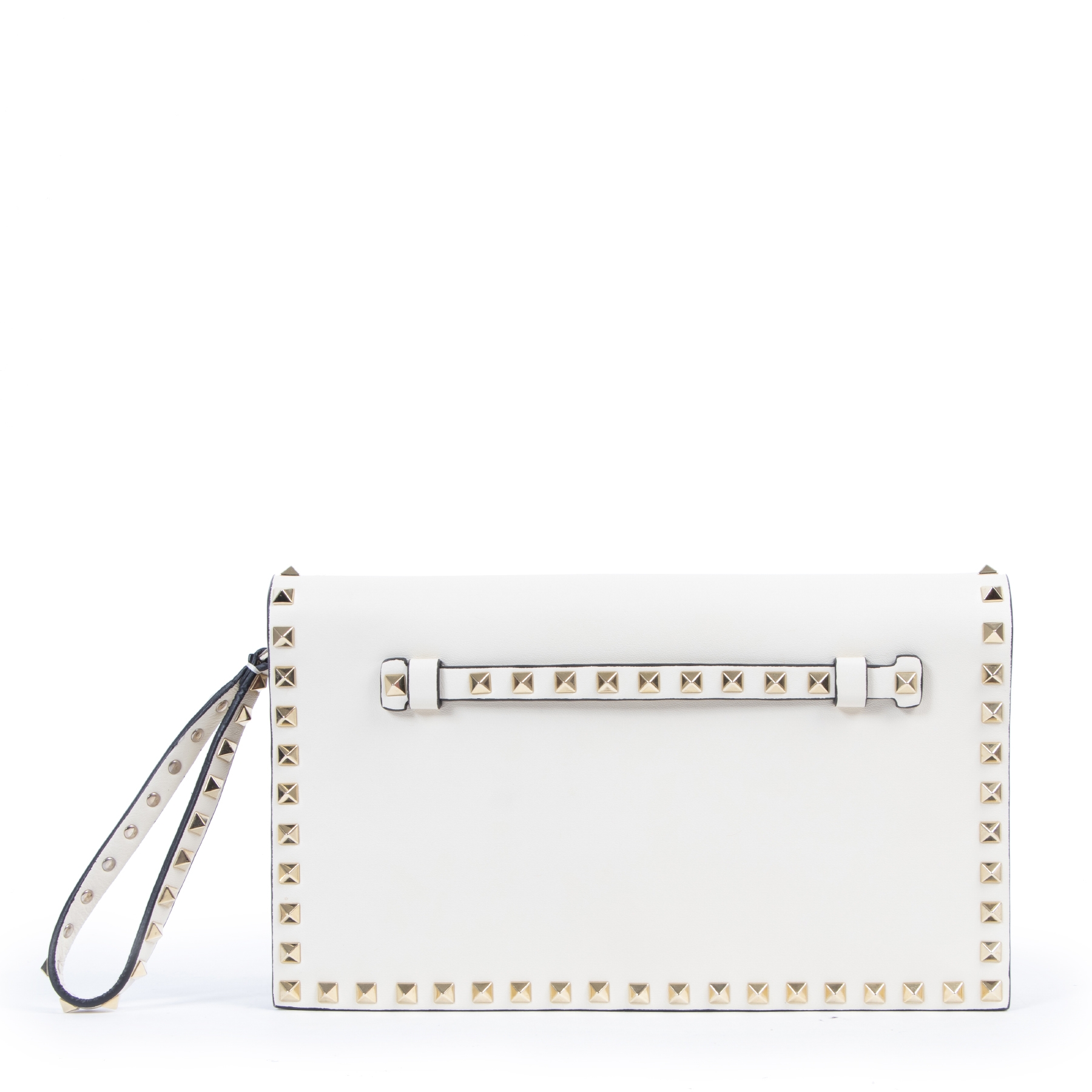White valentino clutch outlet