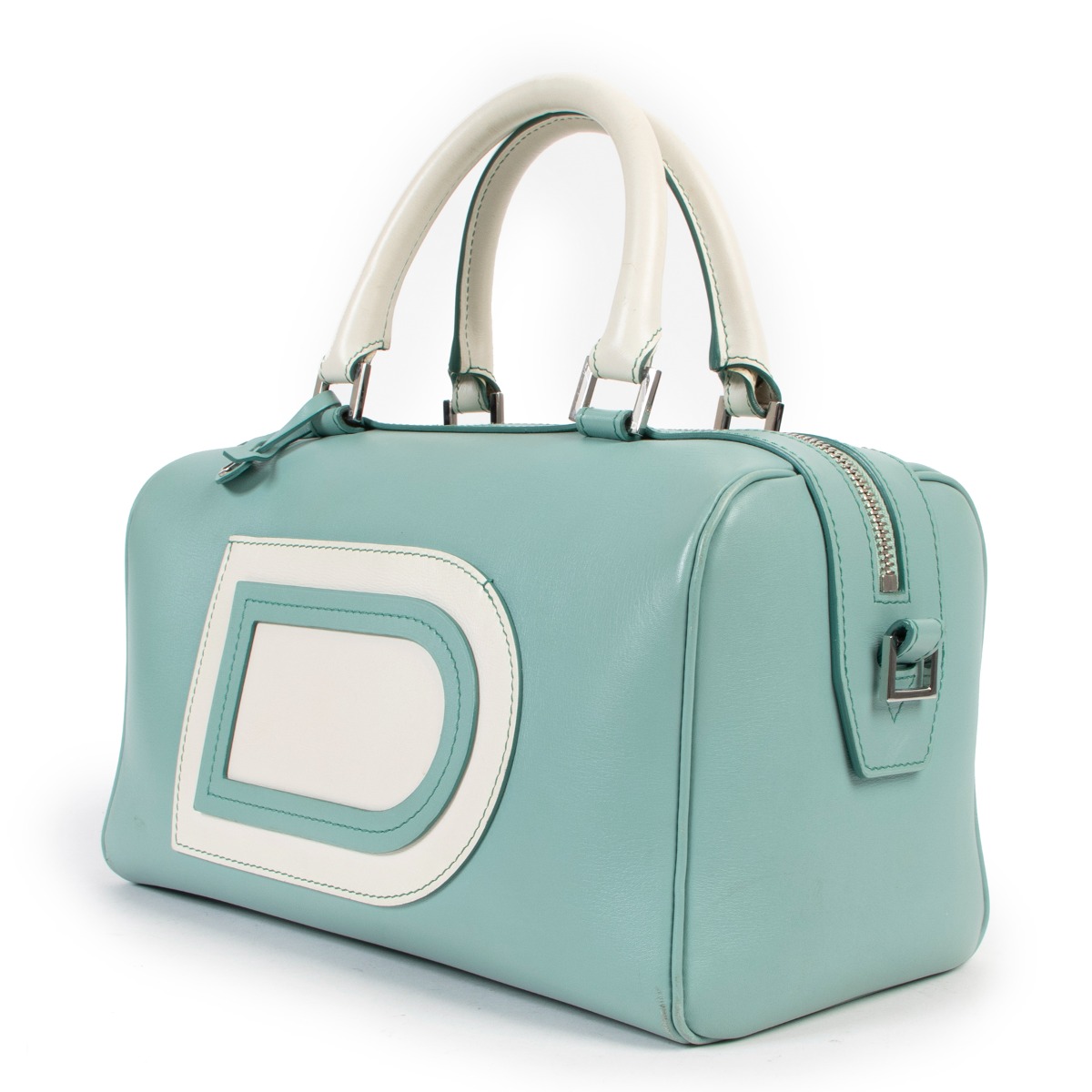 Delvaux Louise Boston Allure Olive Green handbag at 1stDibs