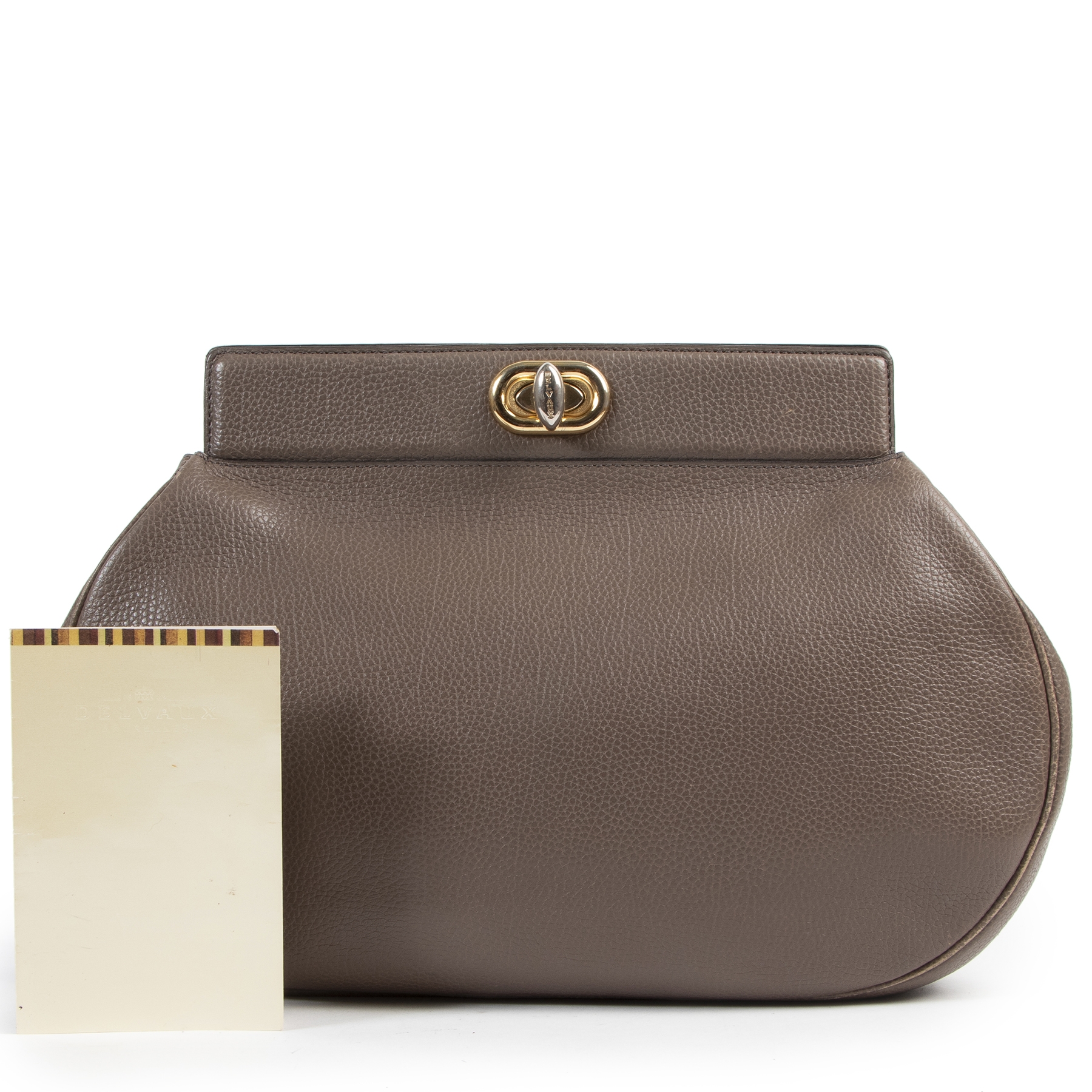 taupe clutch