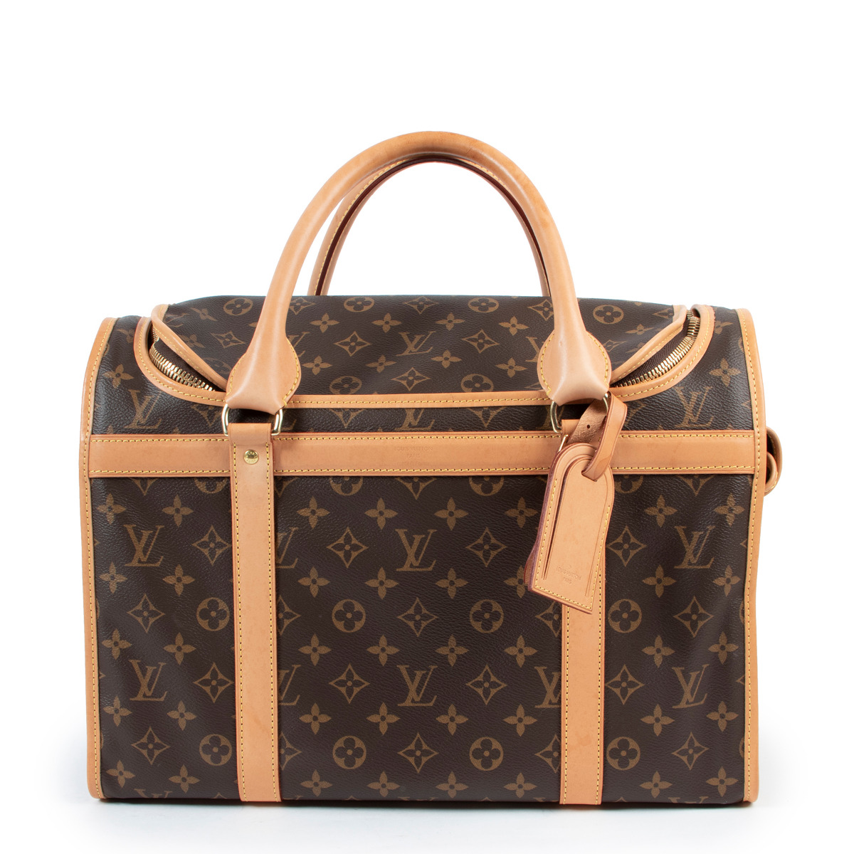 LOUIS VUITTON dog carrier bag / pet Carrier bag M40