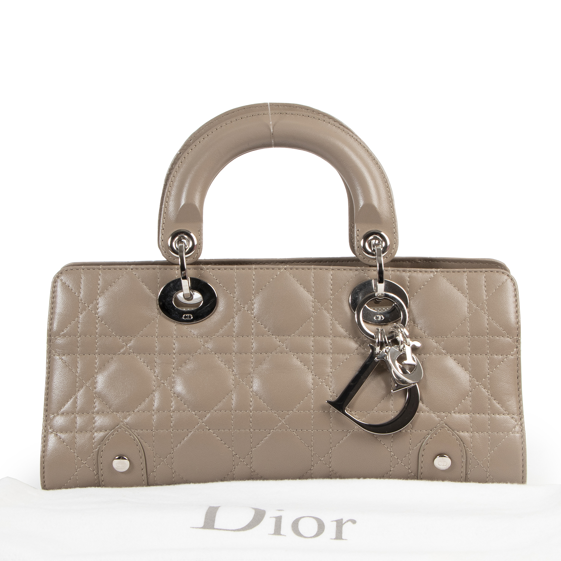 Christian Dior Lady Dior East West Mini Top Handle