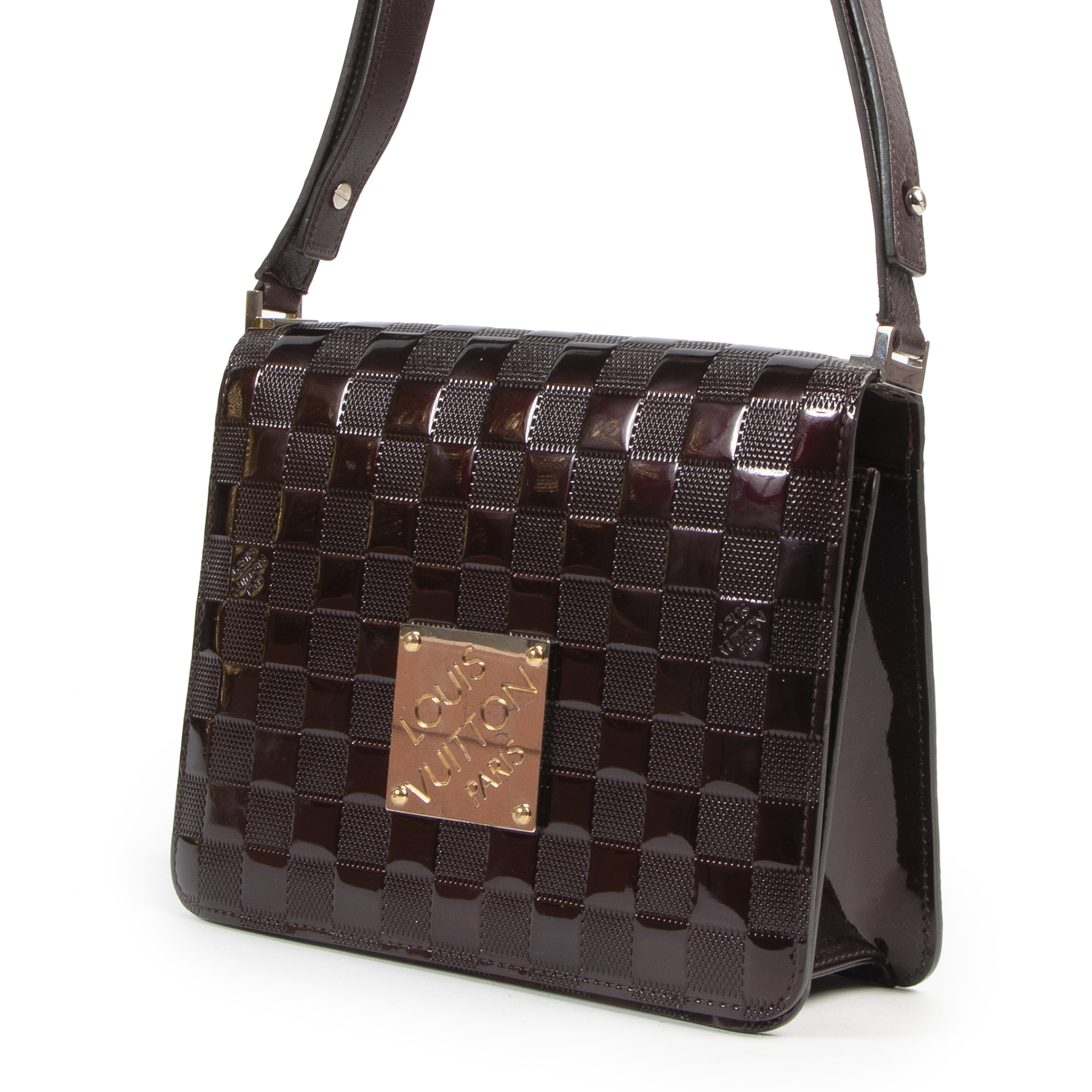 Louis vuitton damier vernis cabaret 2025 bag