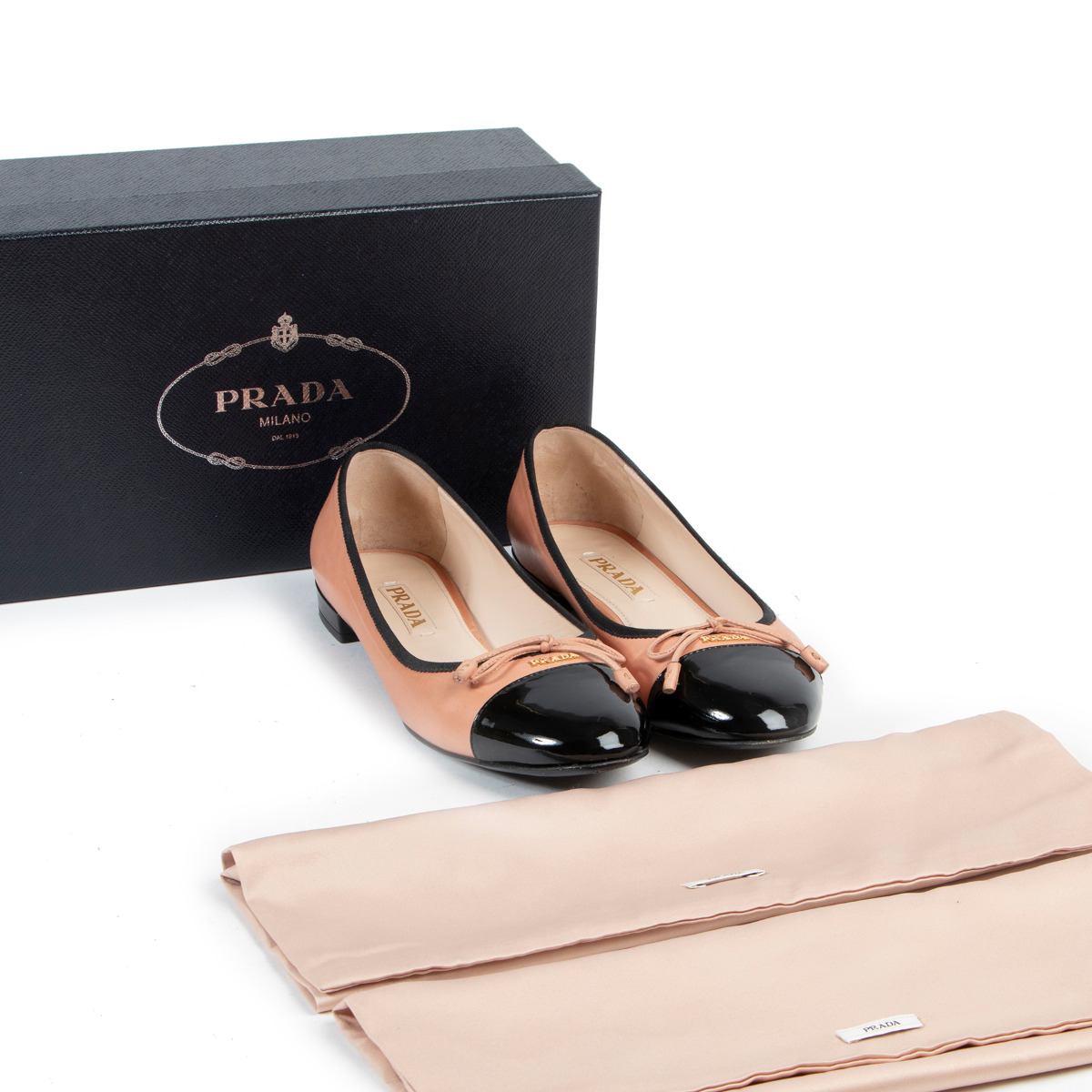 Prada sales ballet flats