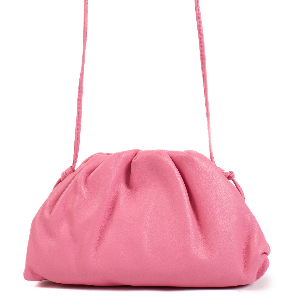 Bottega Veneta Bubblegum Pink Mini Pouch Bag ○ Labellov