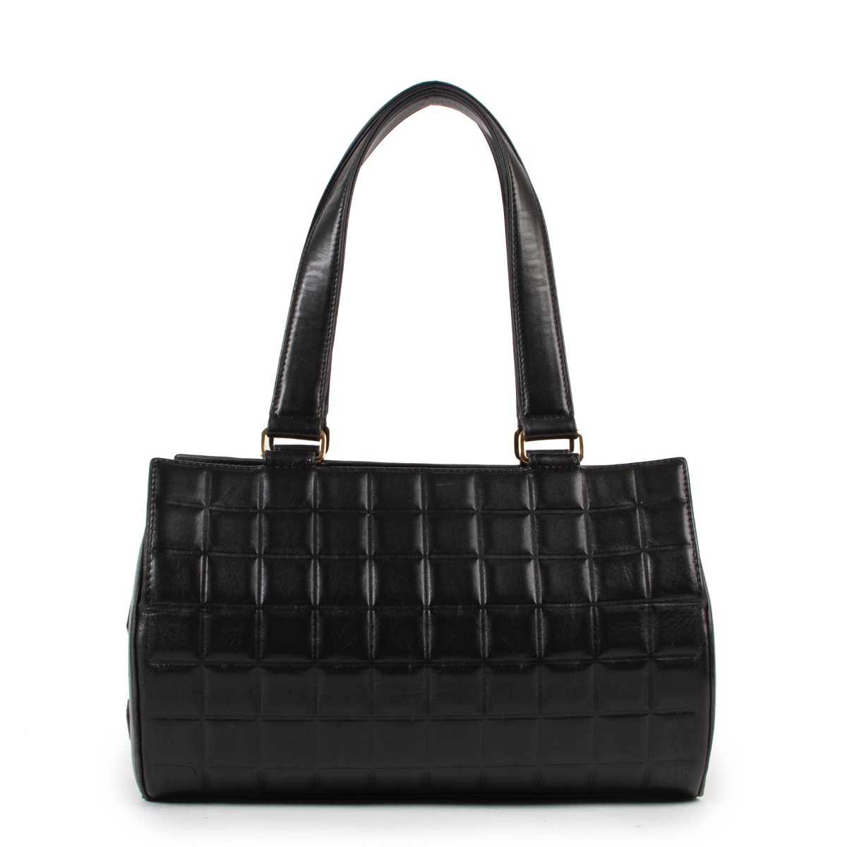 Chanel Black Quilted Cylinder Bag Labellov Buy and Sell Authentic Luxury
