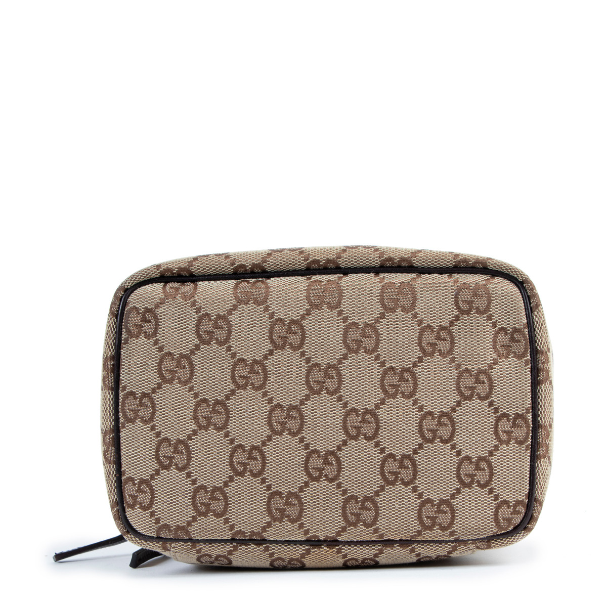 Gucci GG Canvas Cosmetic Bag ○ Labellov ○ Buy and Sell Authentic