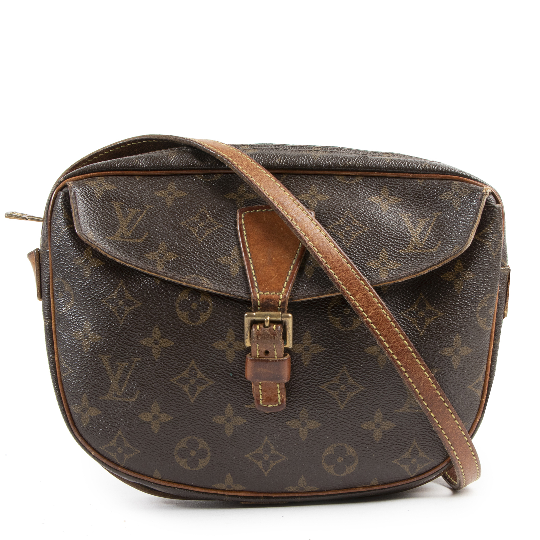 Louis Vuitton Monogram Leather Jeune Fille Crossbody Bag